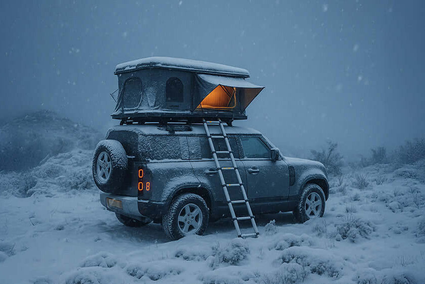 Dachzelt im Winter: Tipps zum Heizen & Isolieren | horntools