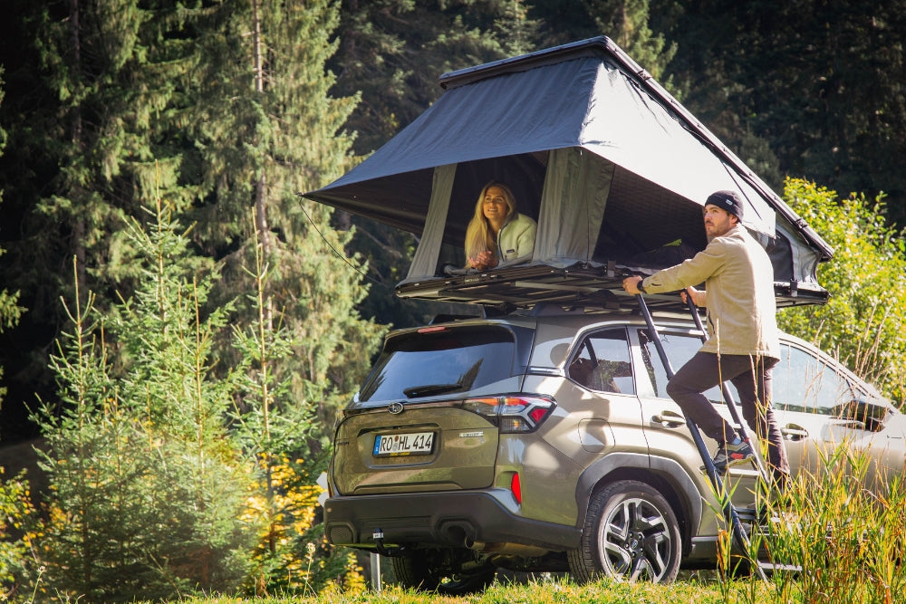 Tent on a car - the advantages of a rooftop tent
