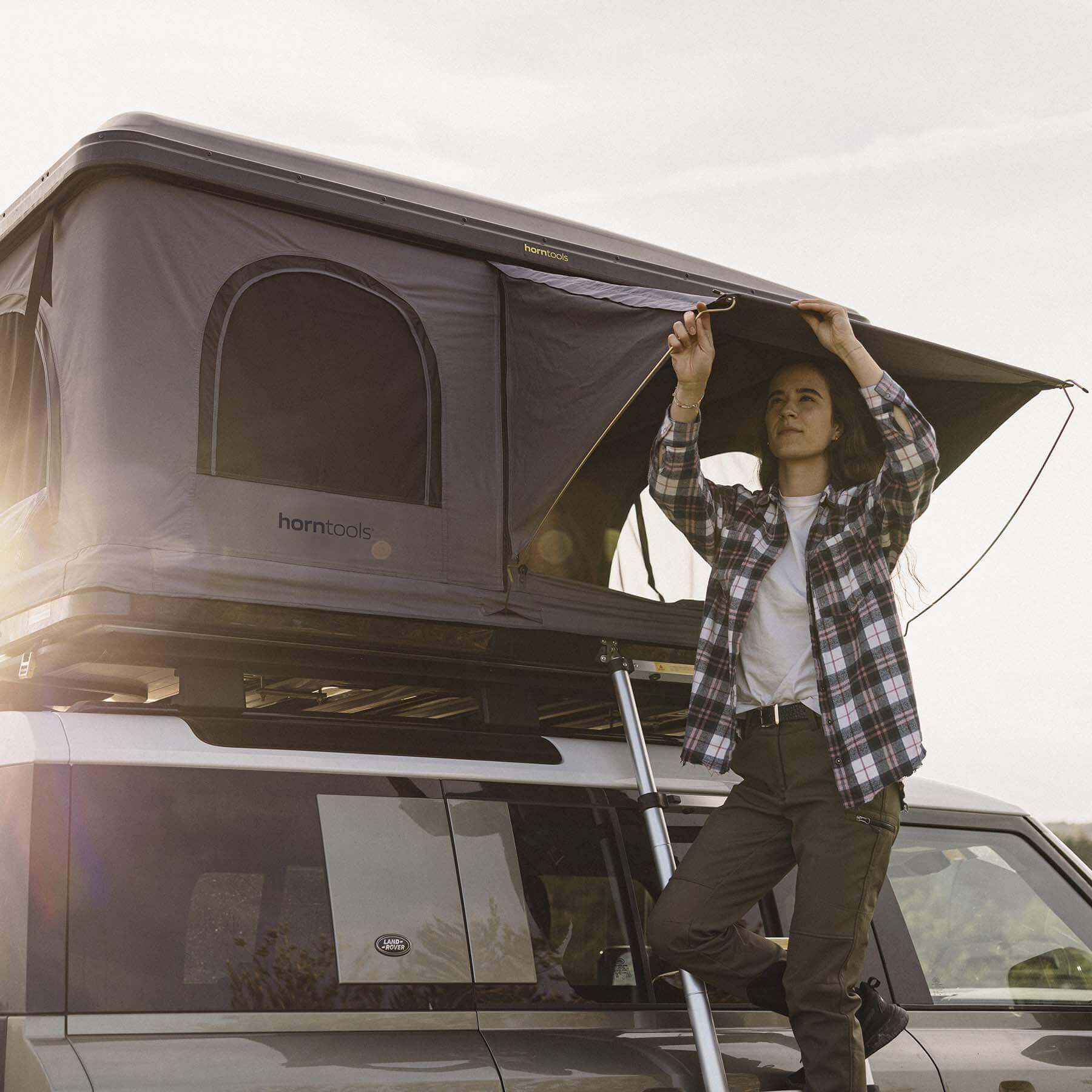 Dachzelt Hartschale Themis für 3 Personen - 165 cm