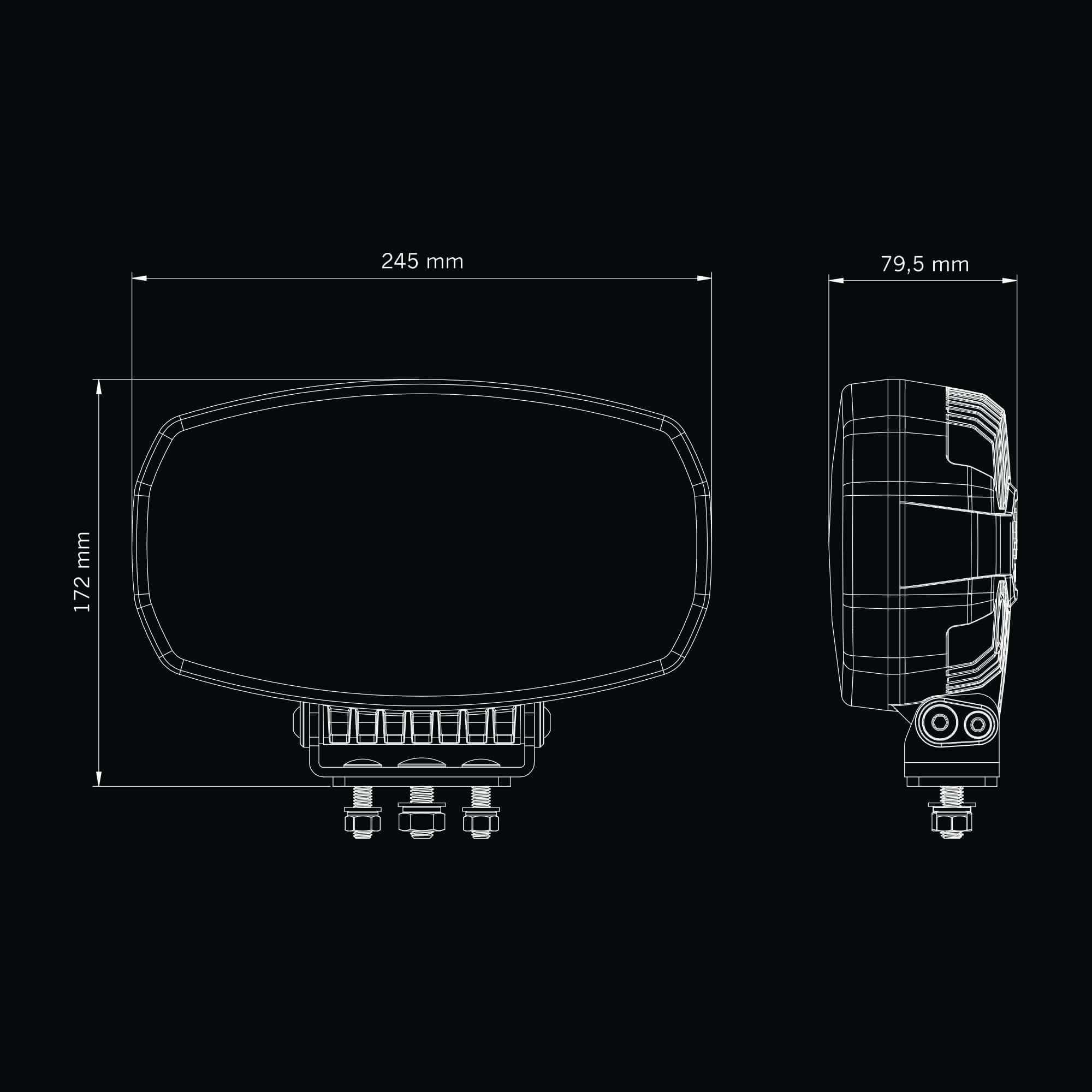 Strands FIREFLY ONE DRIVING LIGHT OVAL