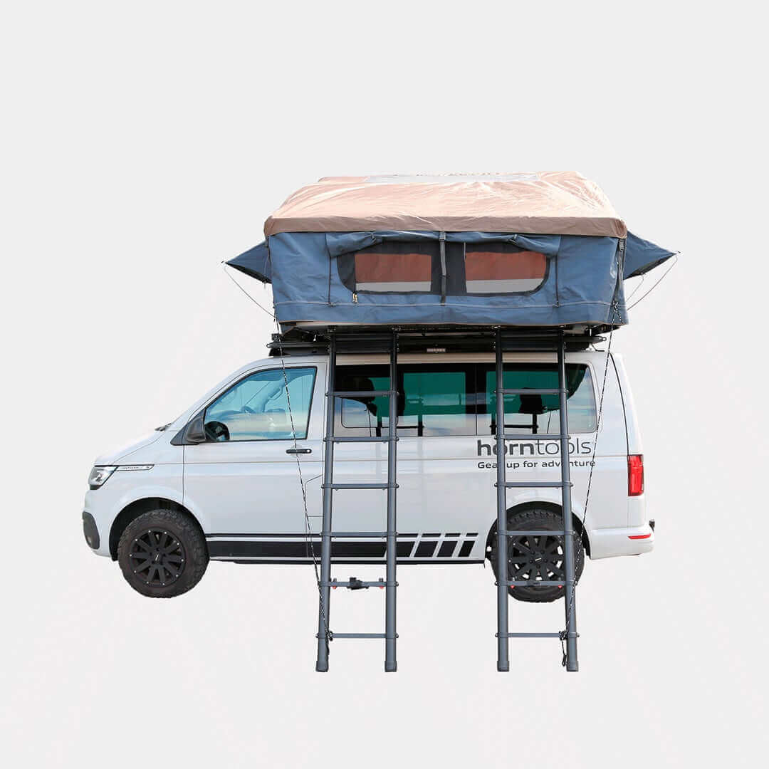 Dachzelt Elements Gen II für 4 Personen - 220 cm - Farbe Ocean