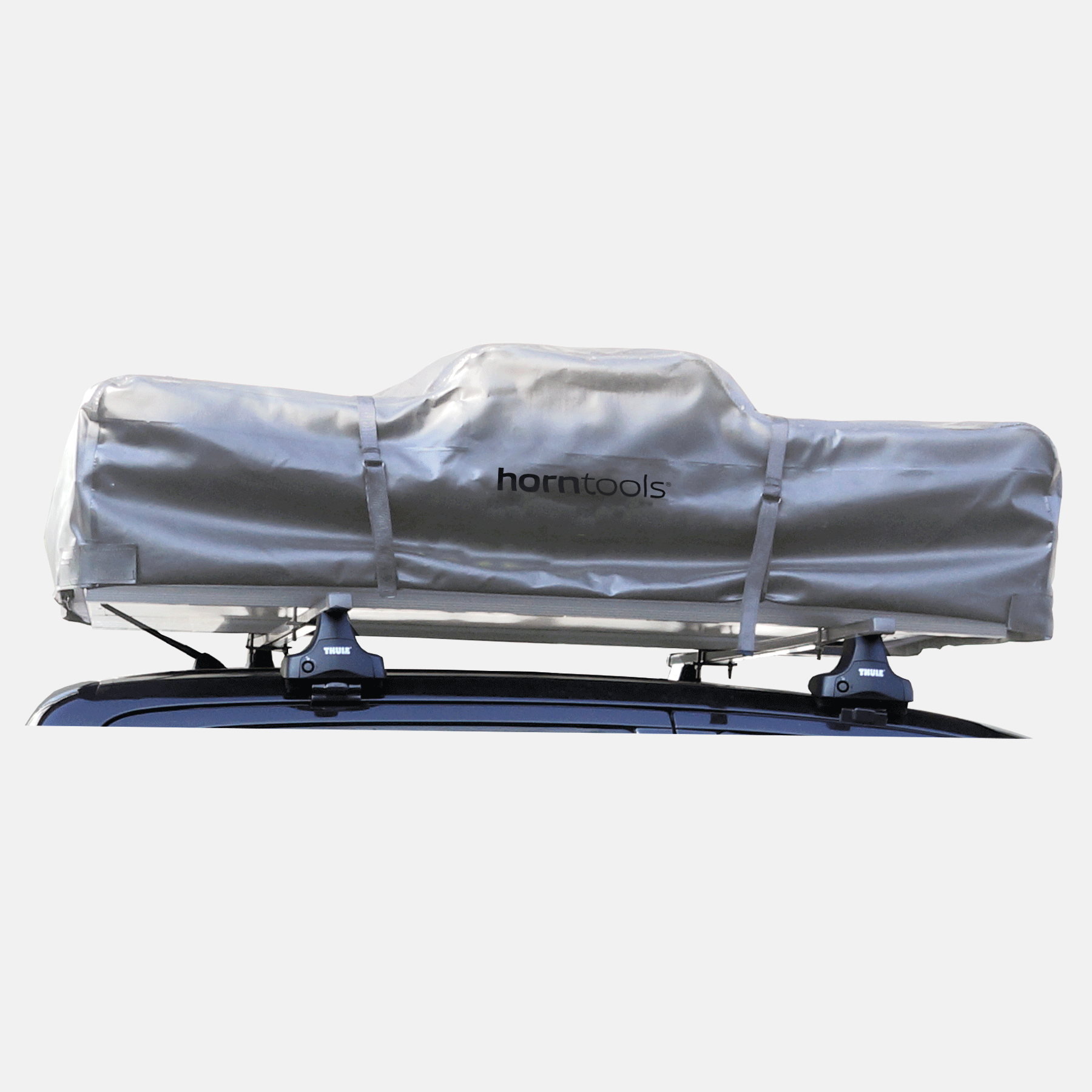 Dachzelt Abdeckung 165cm grau für Dachzelt Desert (165cm) mit Reissverschluss