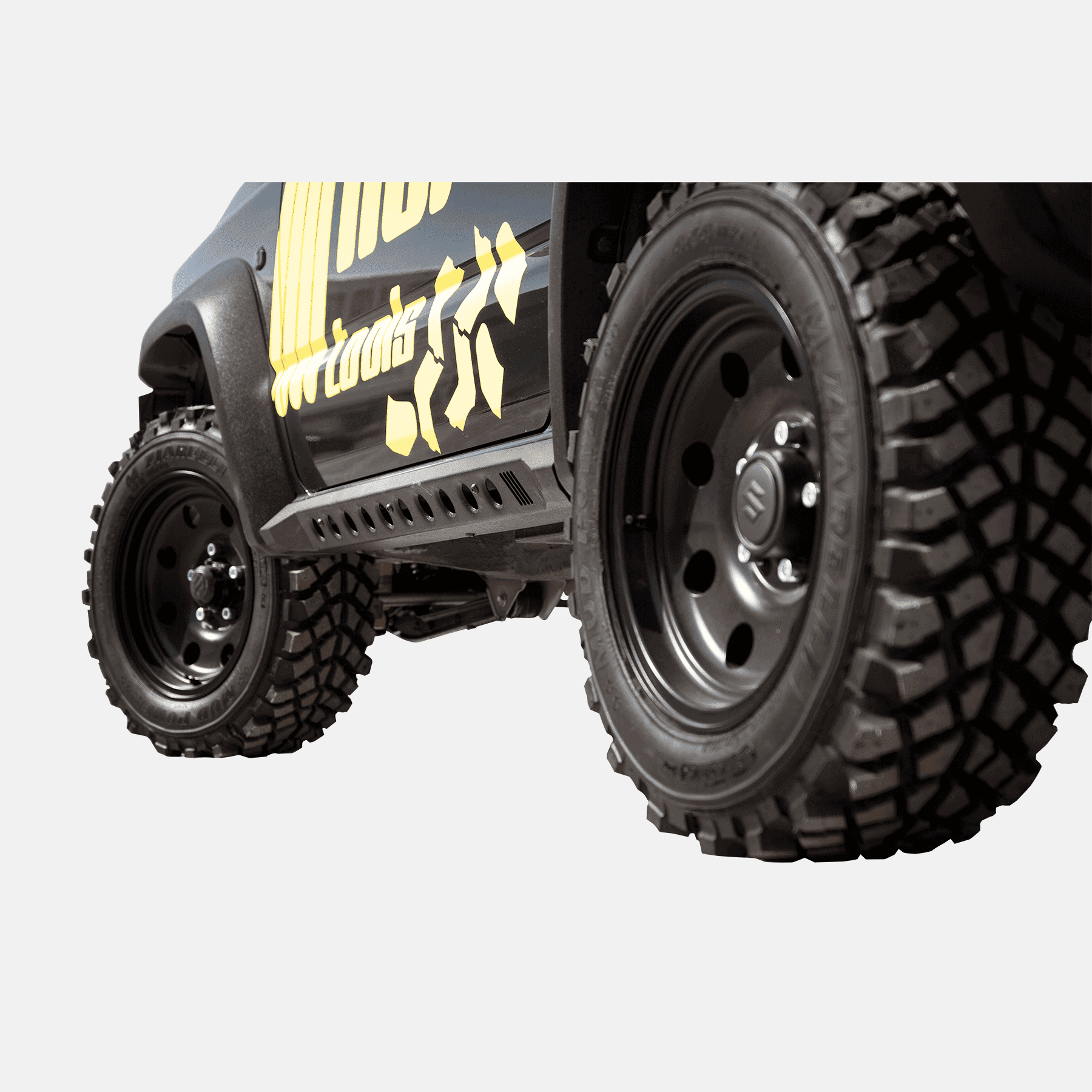 Rockslider LAPIS Aluminium für Suzuki Jimny GJ & HJ