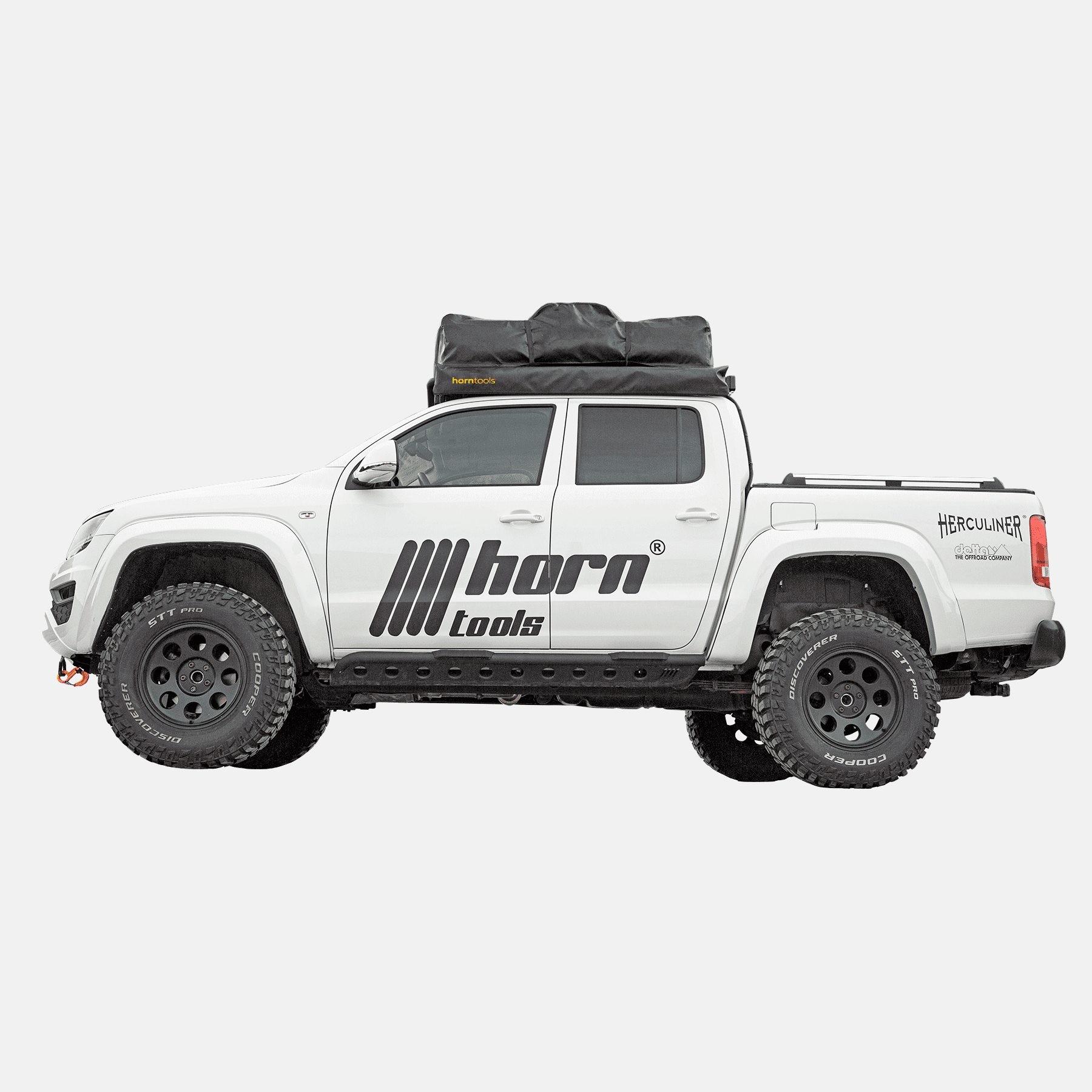 Rockslider LAPIS aluminium voor Volkswagen® Amarok van 2010 tot 2020