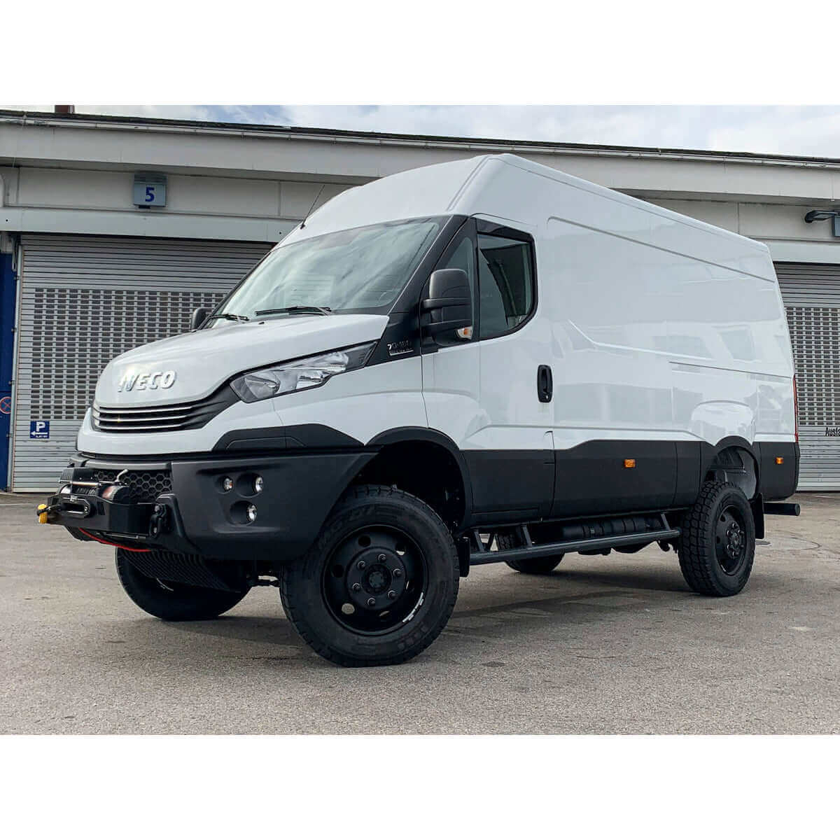 Seilwindensystem Alpha für Iveco Daily 4x4 - 5,4 Tonnen