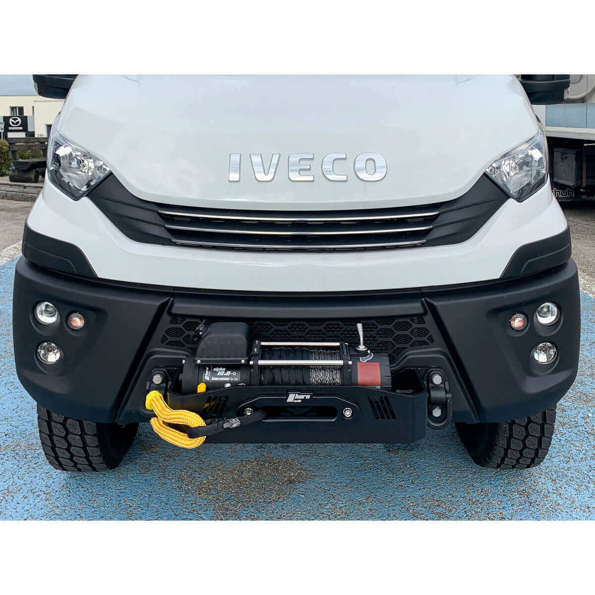 Seilwindensystem Alpha für Iveco Daily 4x4 - 5,4 Tonnen