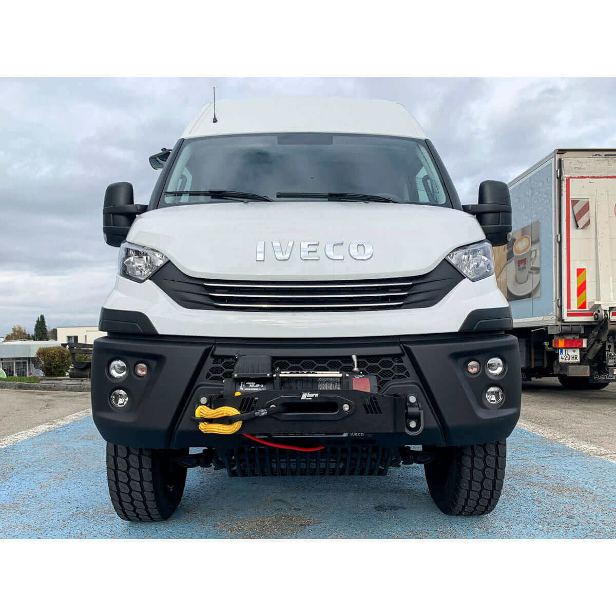 Seilwindensystem Alpha für Iveco Daily 4x4 - 5,4 Tonnen