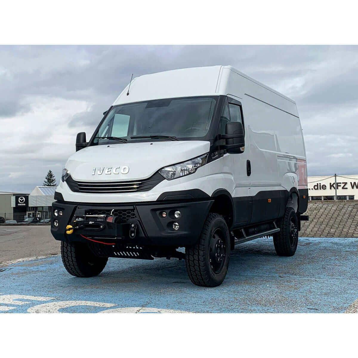 Seilwindensystem Alpha für Iveco Daily 4x4 - 5,4 Tonnen