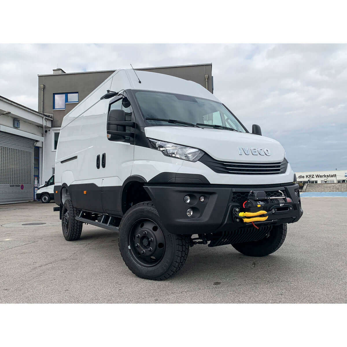 Seilwindensystem Alpha für Iveco Daily 4x4 - 5,4 Tonnen