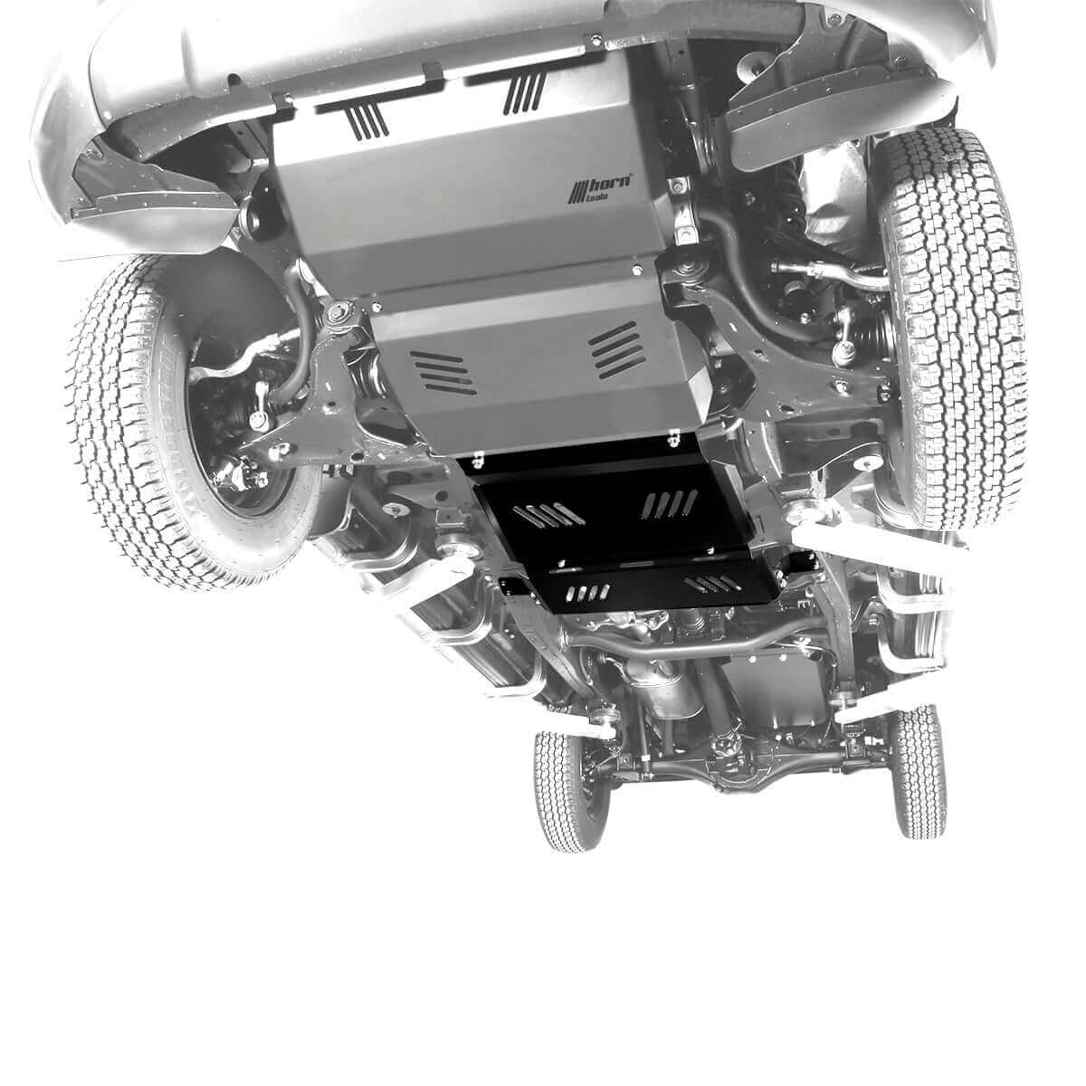 Unterfahrschutz Automatik Set komplett für Mitsubishi L200