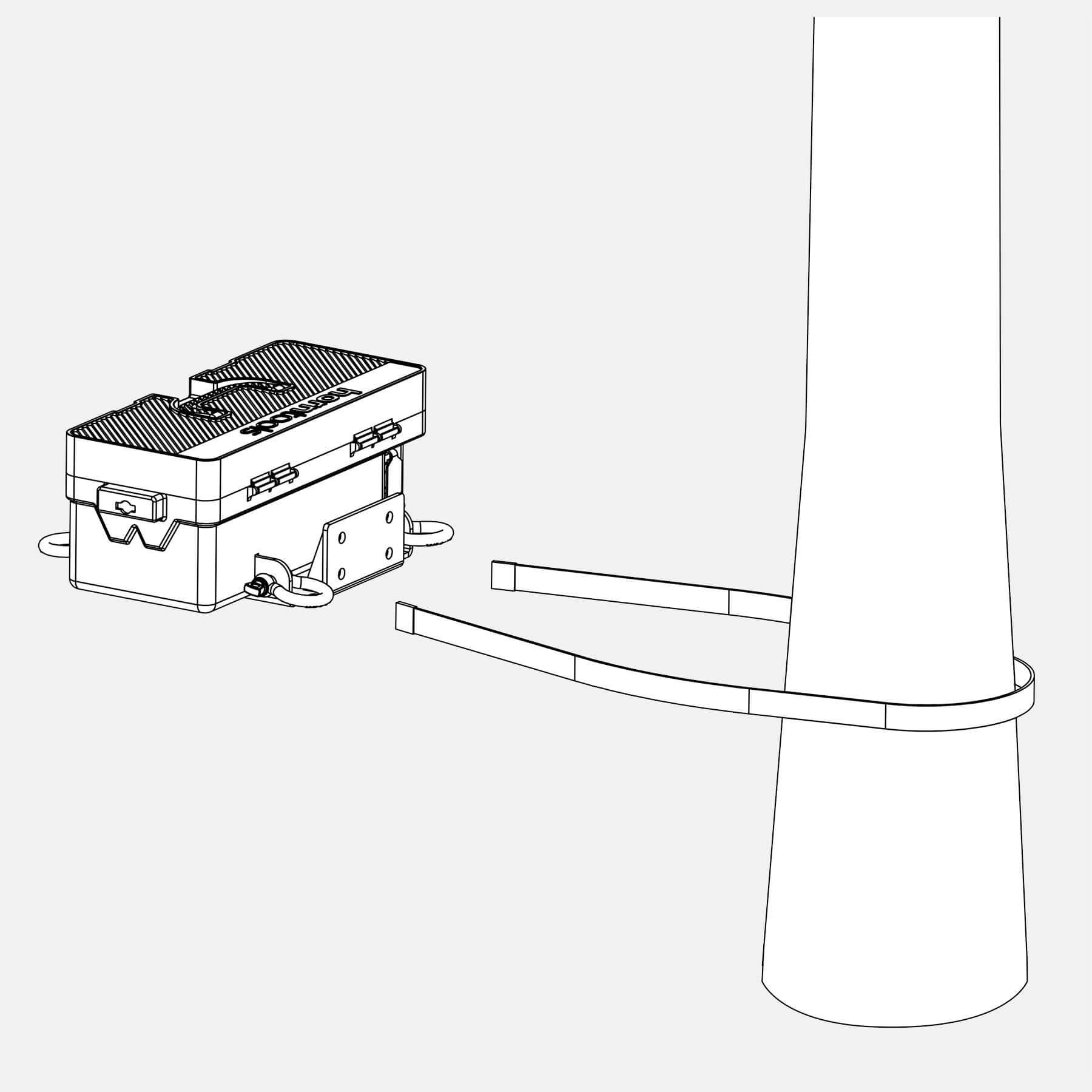 Winch Box - Mobile Seilwinde 1,8 Tonnen