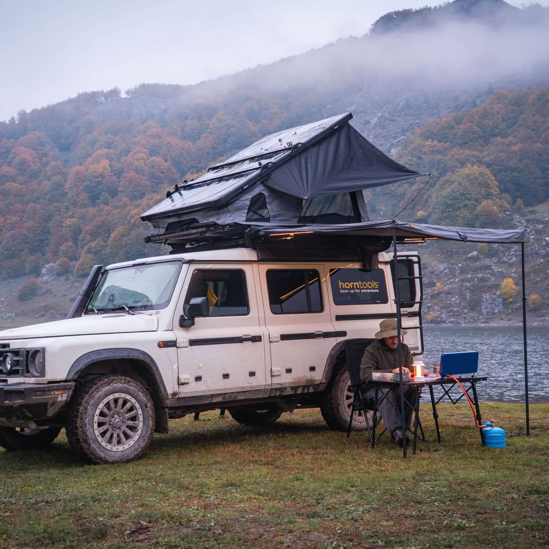 Dachträger für Dachzelt Cloud