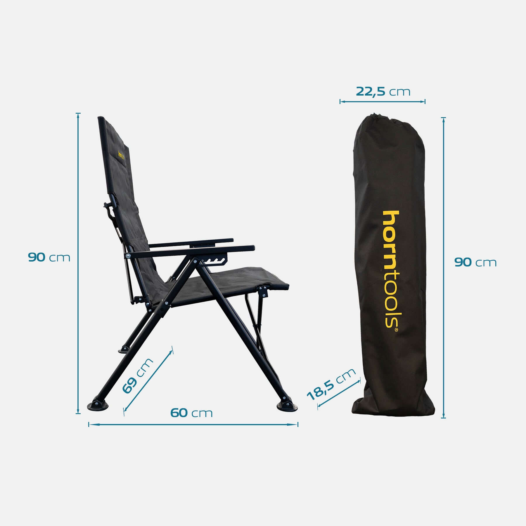 Campingstuhl Recliner