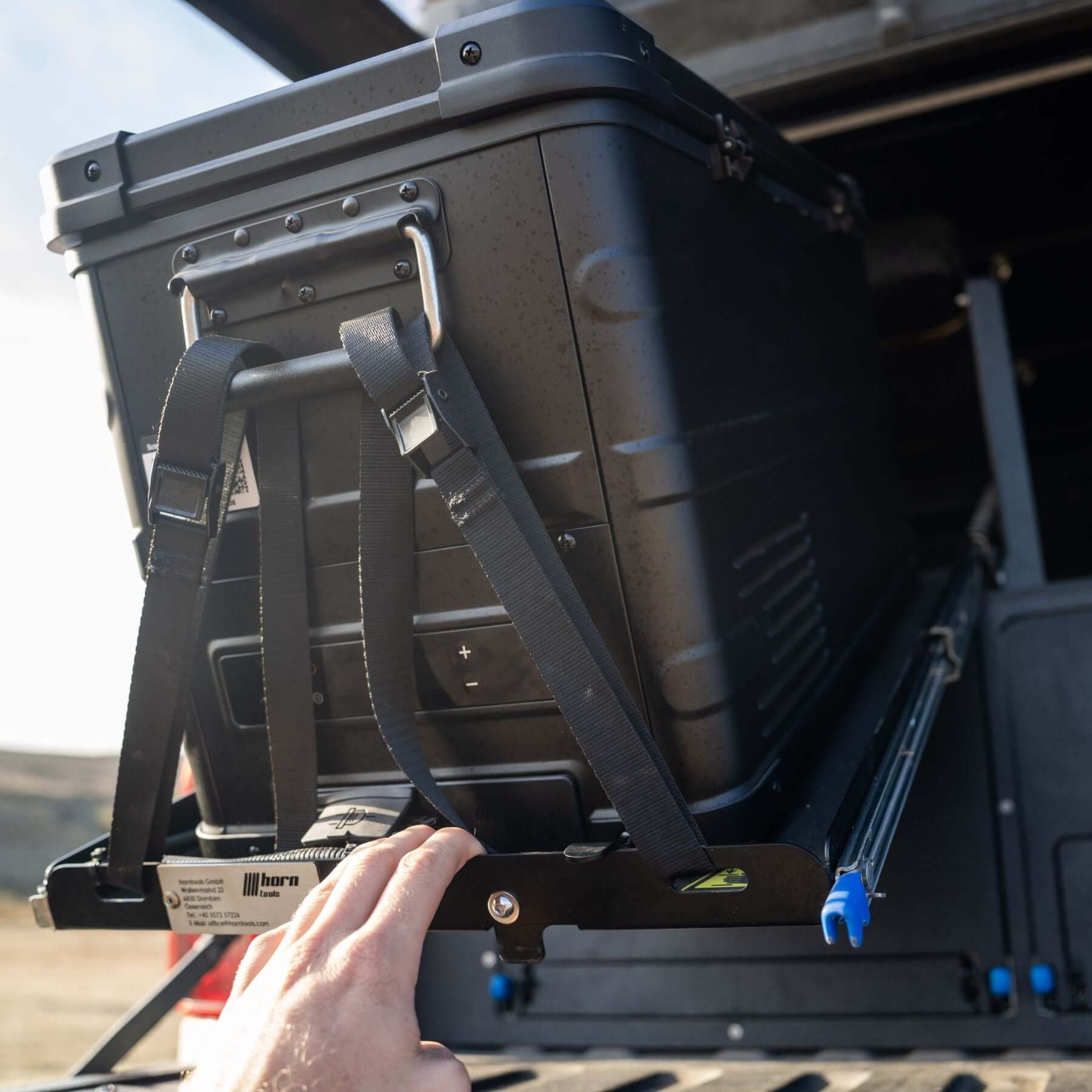 Koelbox uittrekbaar kantelbaar 796x574mm aluminium