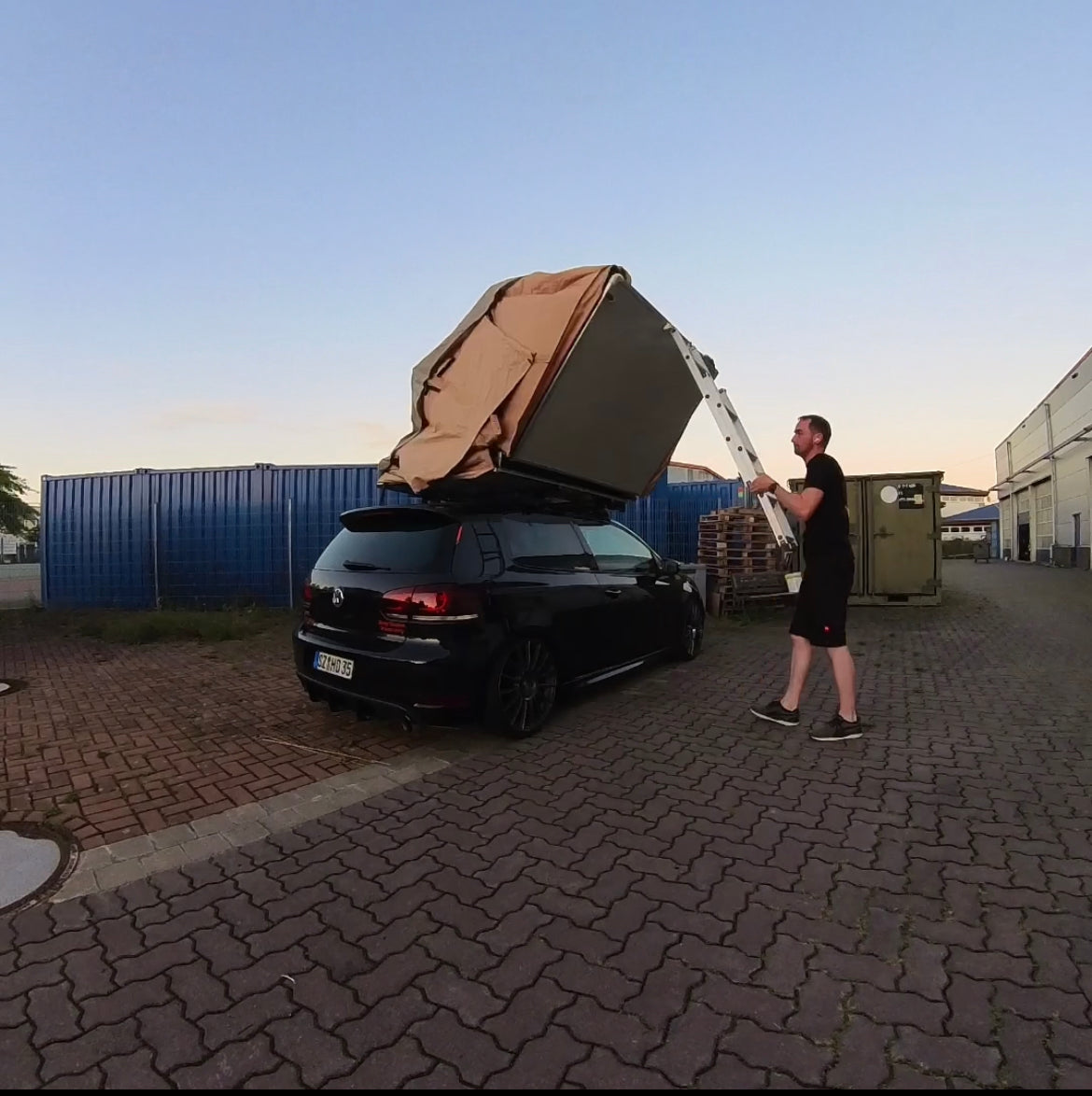 Dachzelt Desert - vier Größen