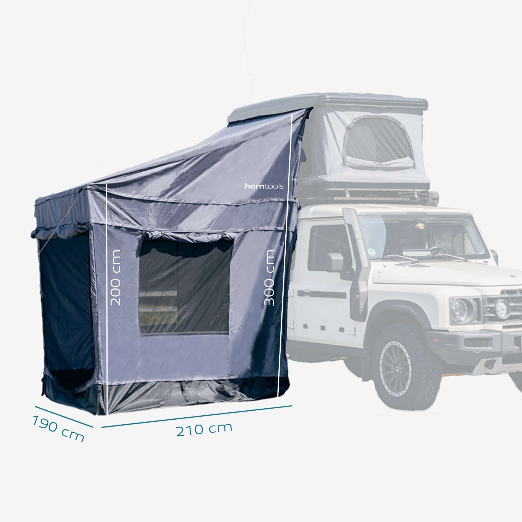 Vorzelt für Dachzelt Themis