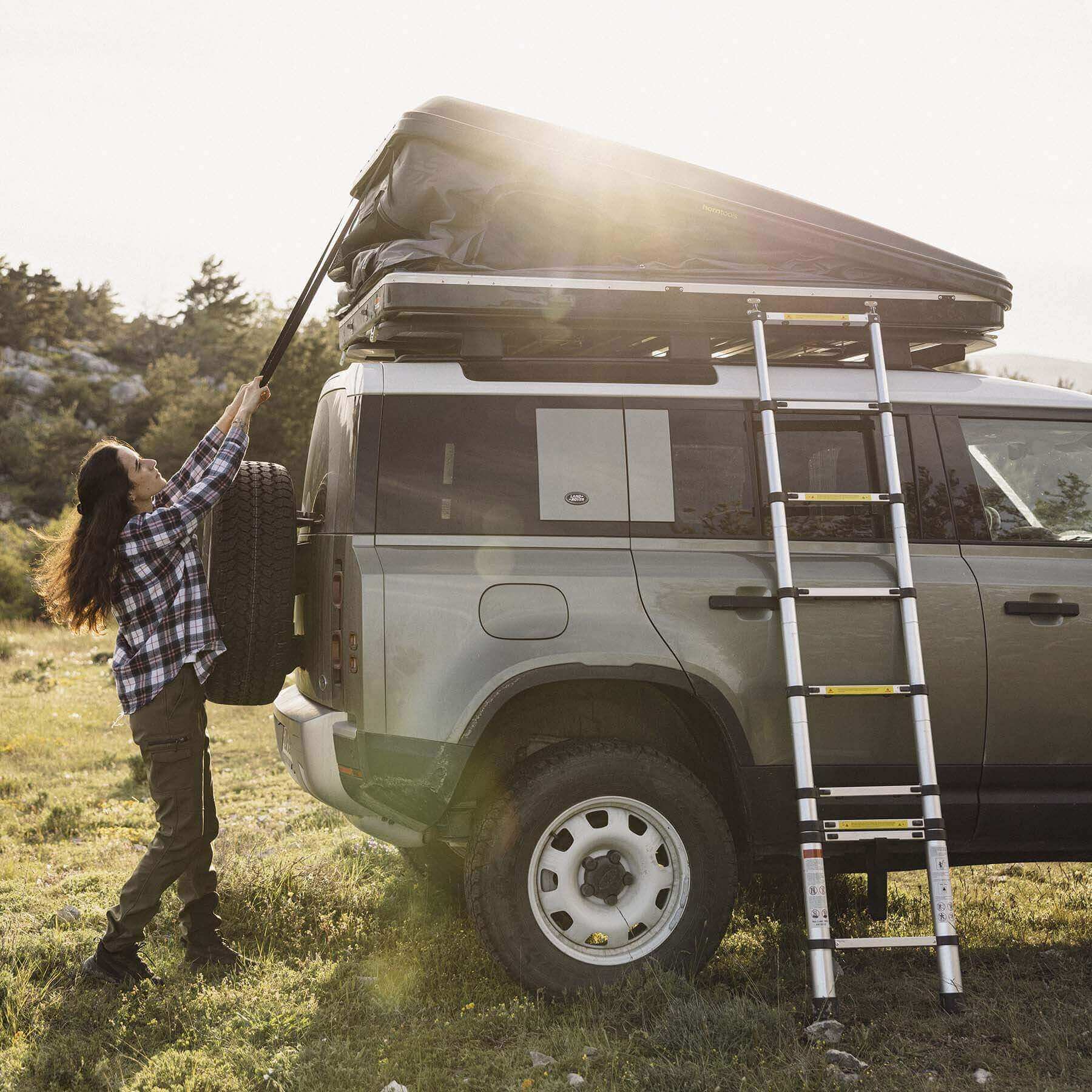 Dachzelt Hartschale Themis für 2 Personen - 140 cm