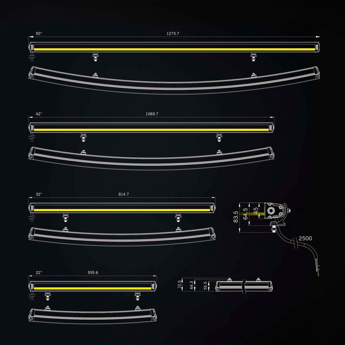 Strands SIBERIA XP SRC LED BAR 32″