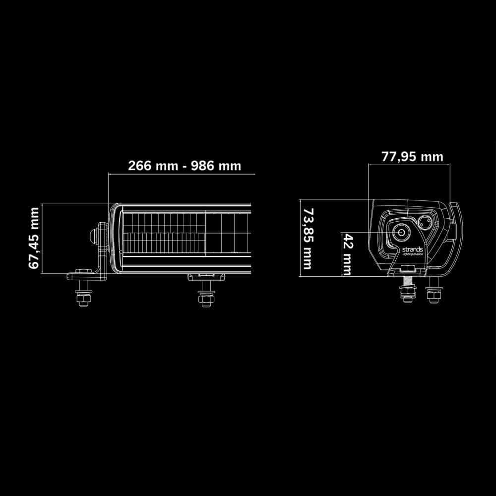 Strands SKYLORD EXP LED BAR 10″