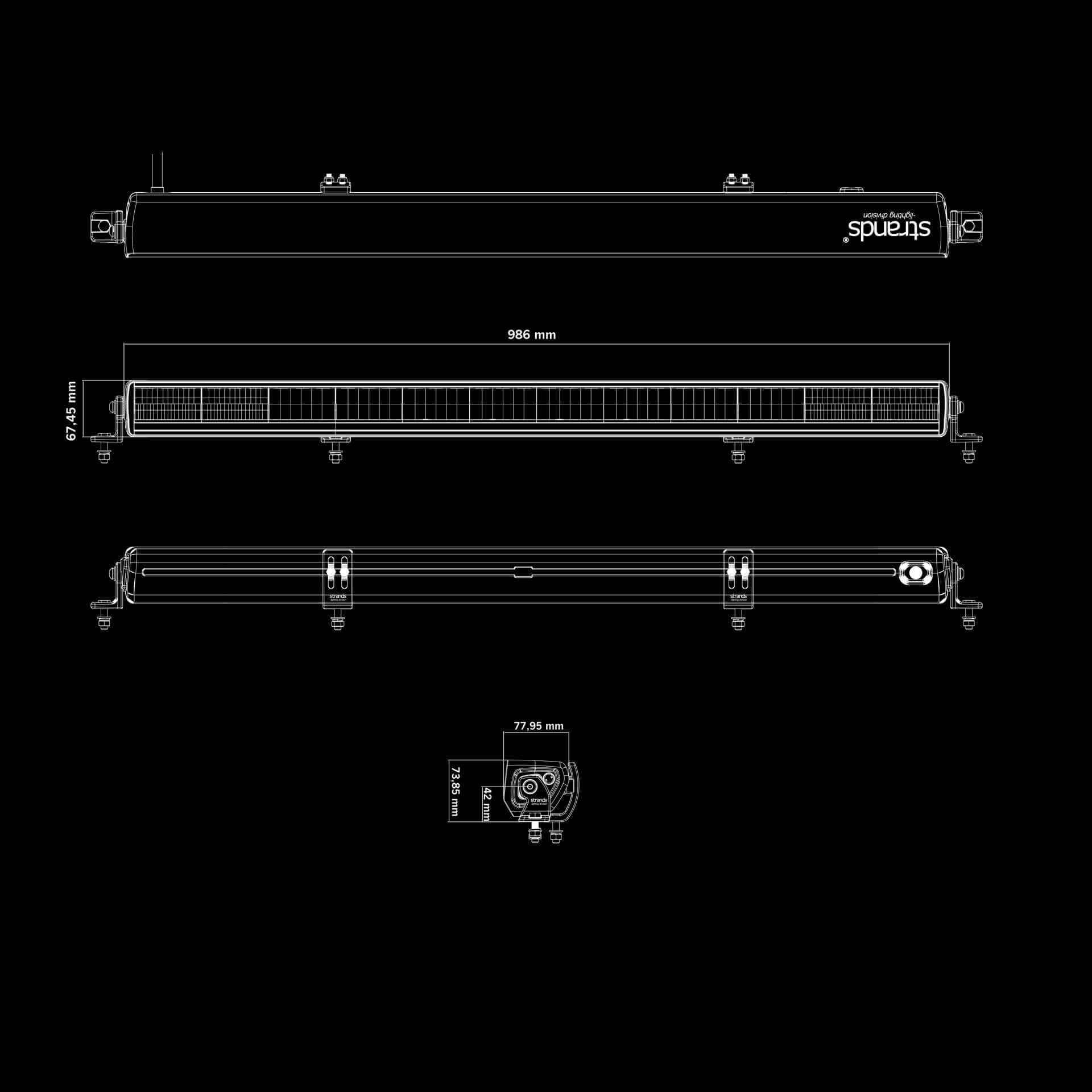Strands SKYLORD EXP LED BAR 40″