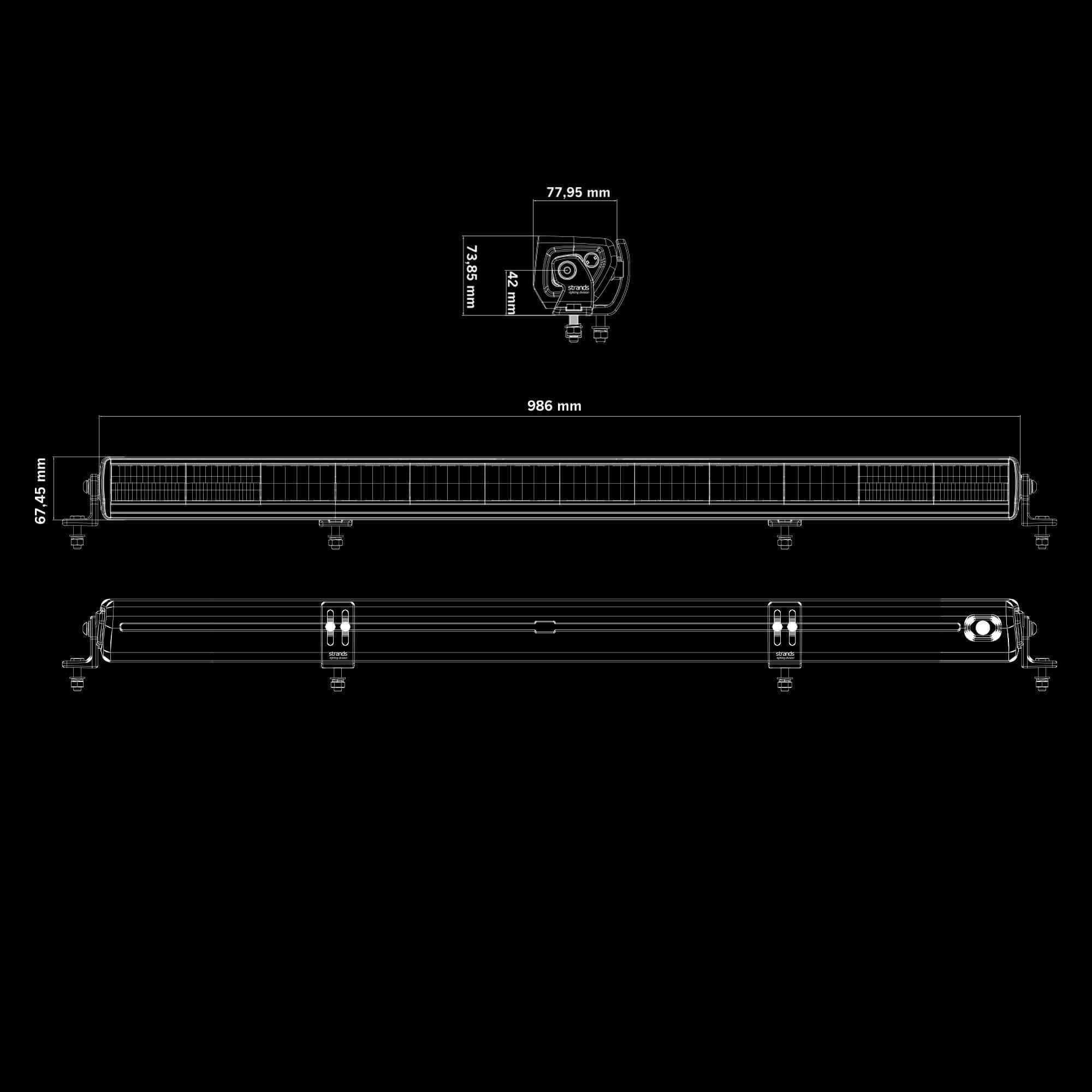 Strands SKYLORD LED BAR 40″
