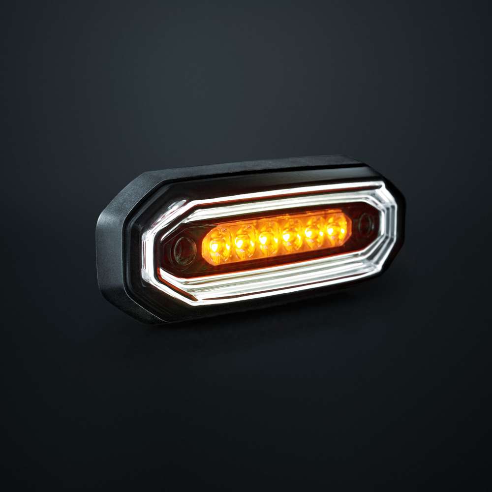 Strands FOR9T AURA DIRECTIONAL WARNING LIGHT 6 LED Weiß/Amber