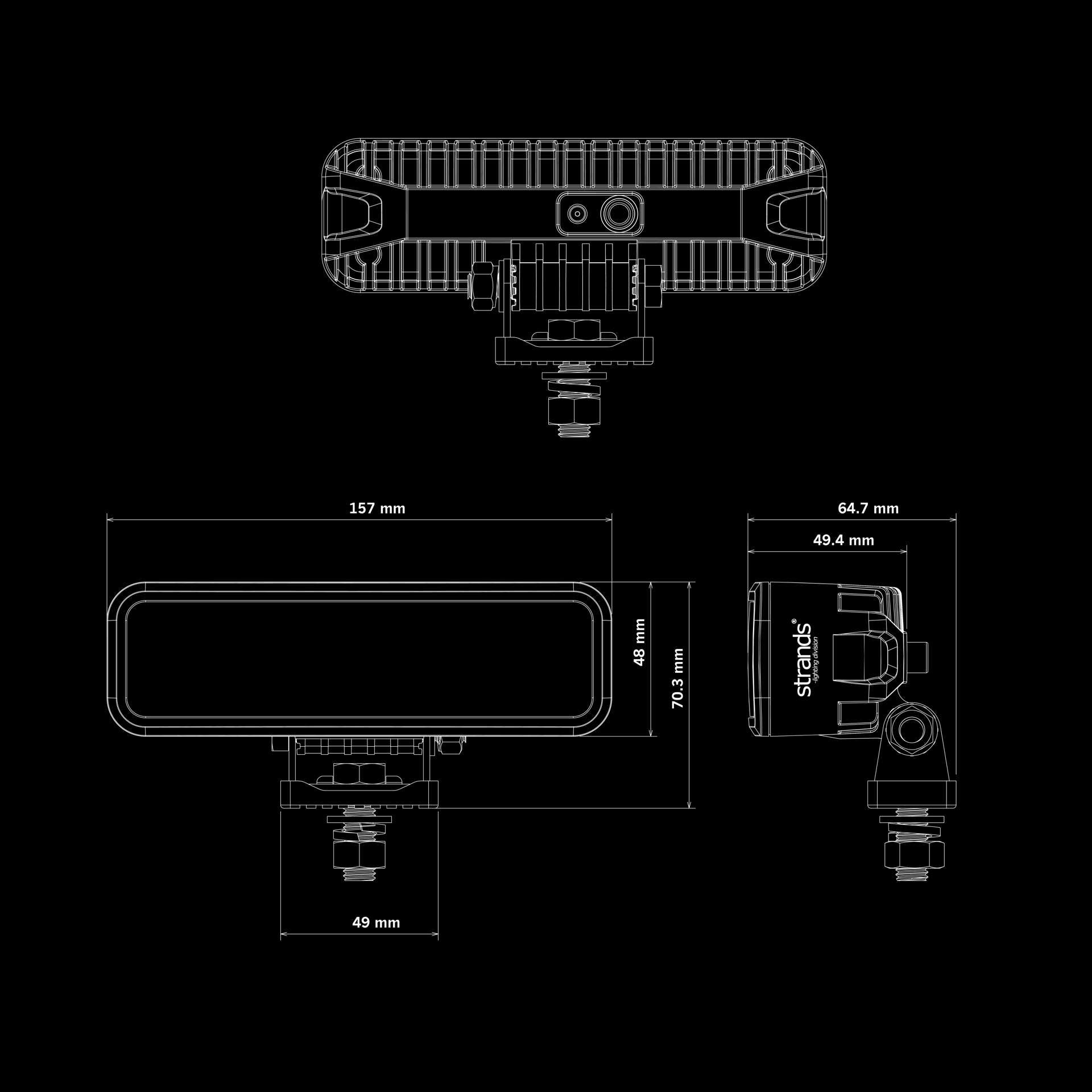 Strands SKYLORD EXP DUO WARNING / REVERSE LIGHT 40W
