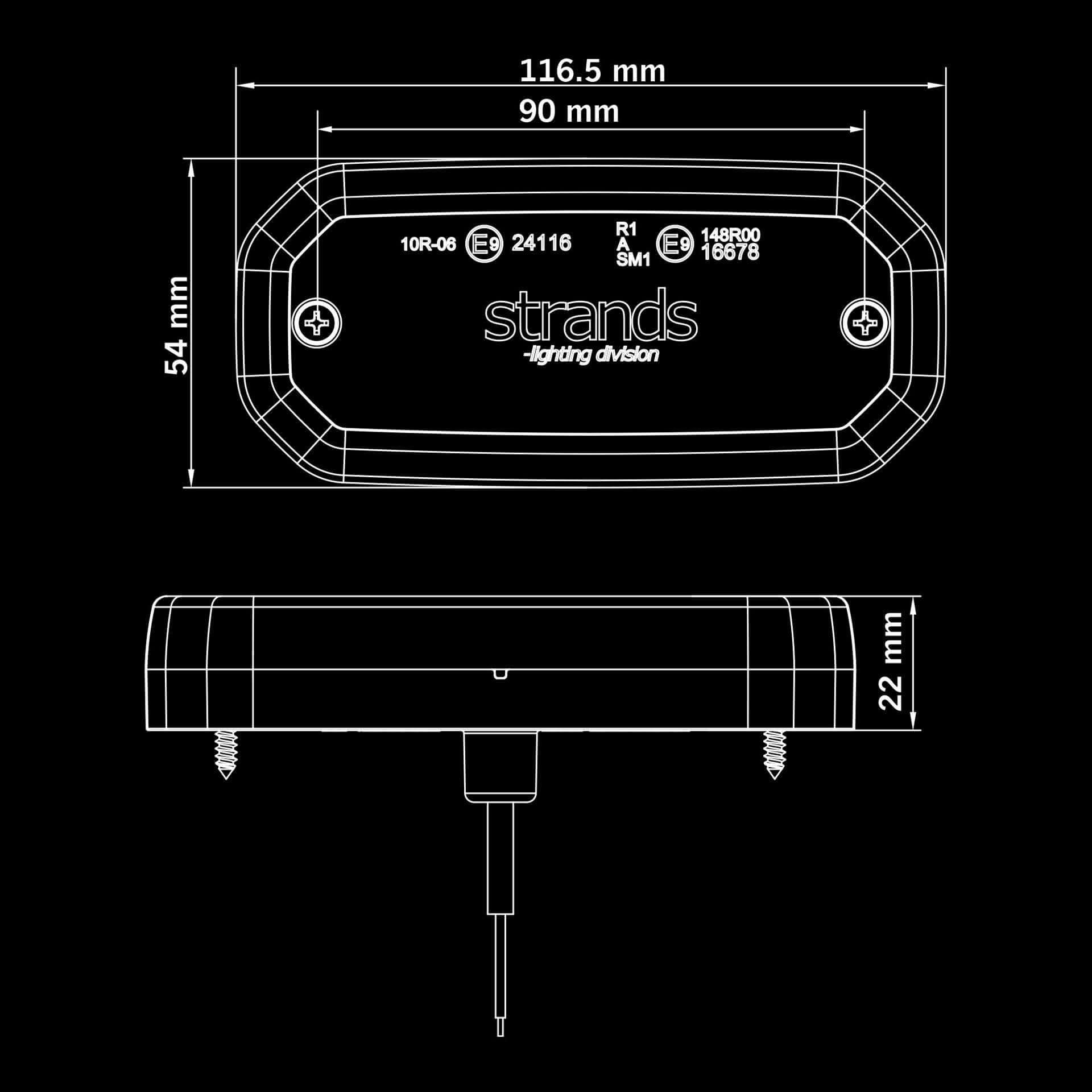 Strands FOR9T SCALE SIDE MARKER buy | horntools