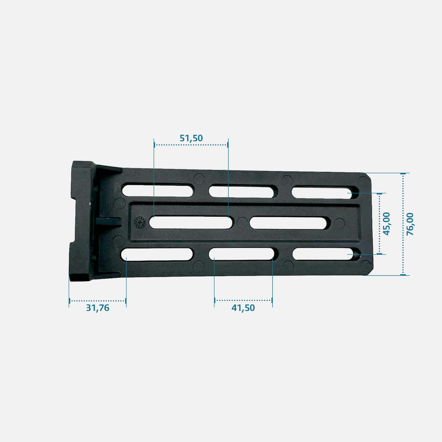 Heckmarkise Horizon Straight 1,5 m (freitragend) mit Sonnensegel