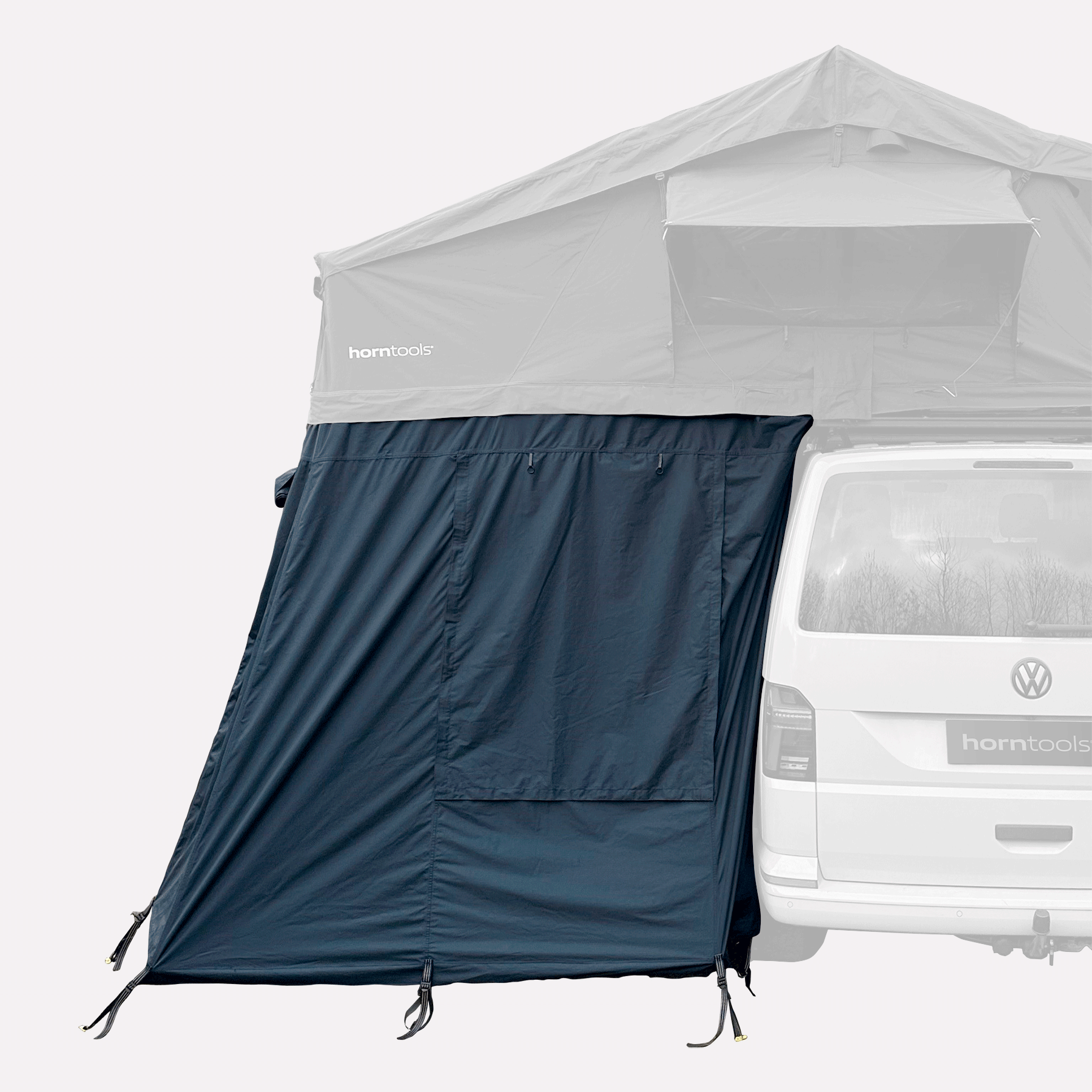 Annex room for roof tent Elements - color Ocean