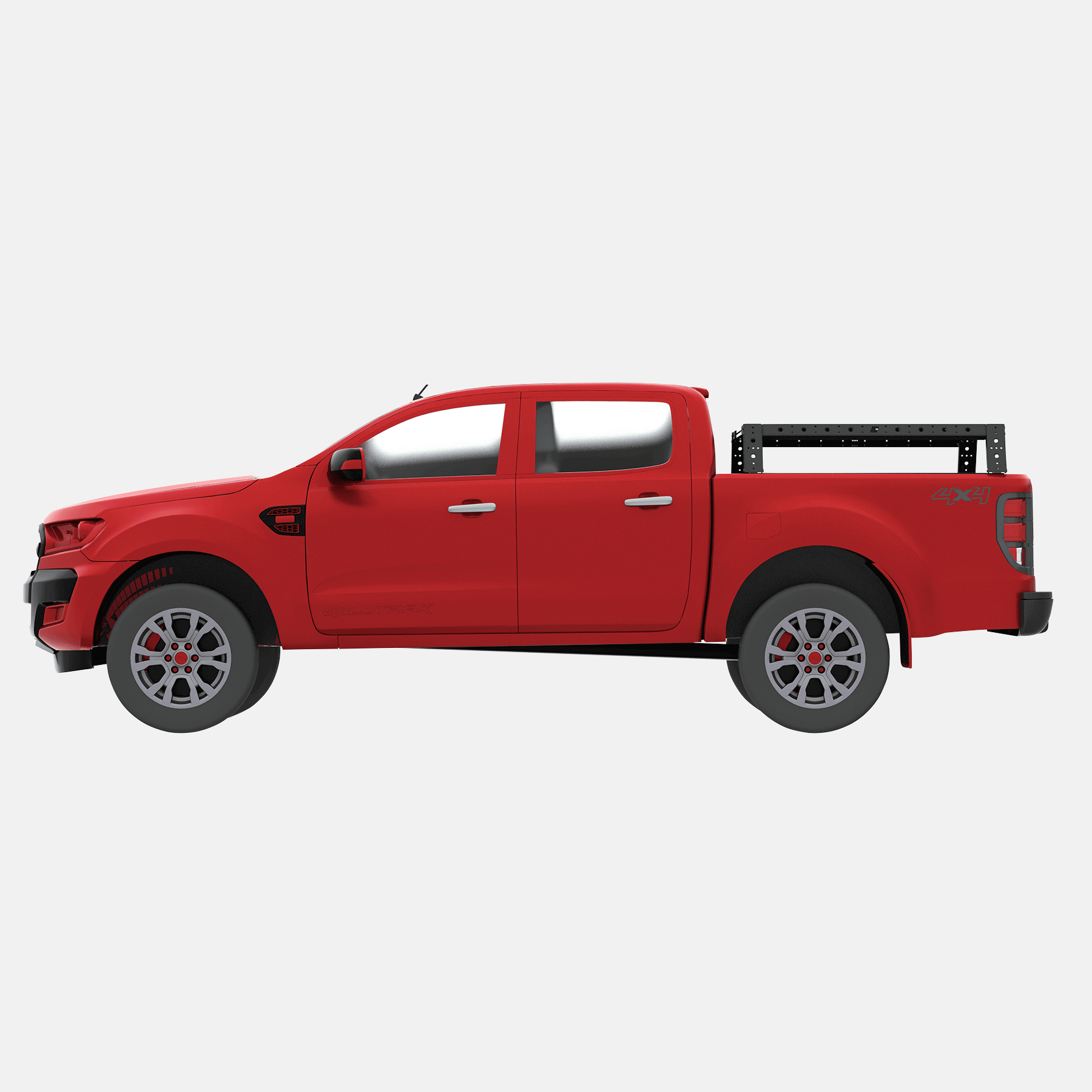 B-Rack Double Cab - different heights
