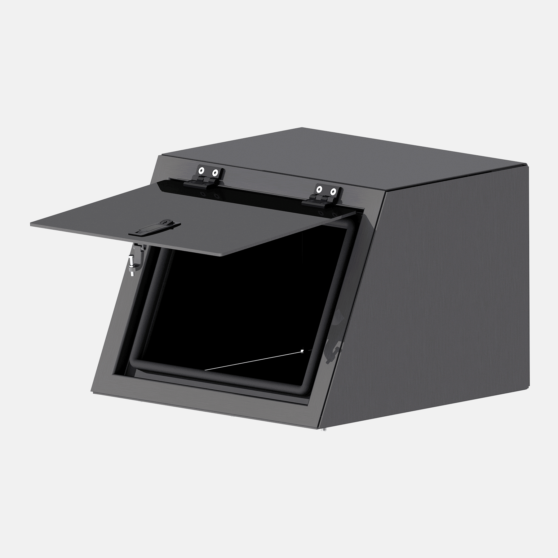 B-Rack Gullwing Box absperrbar Werkzeug Box 50x50x37cm