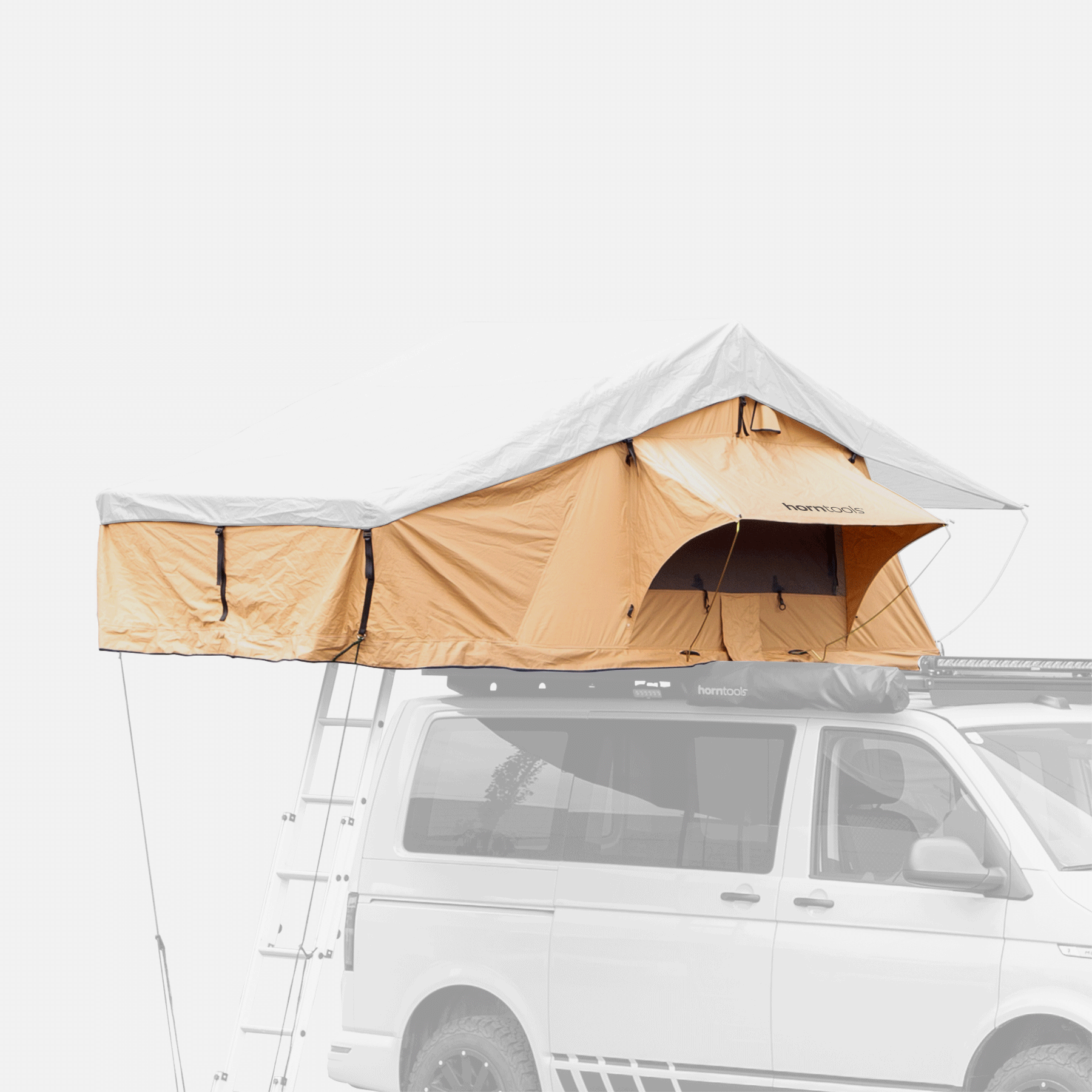 dachzelt 120 cm Dachzelt Desert Zeltstoff komplett