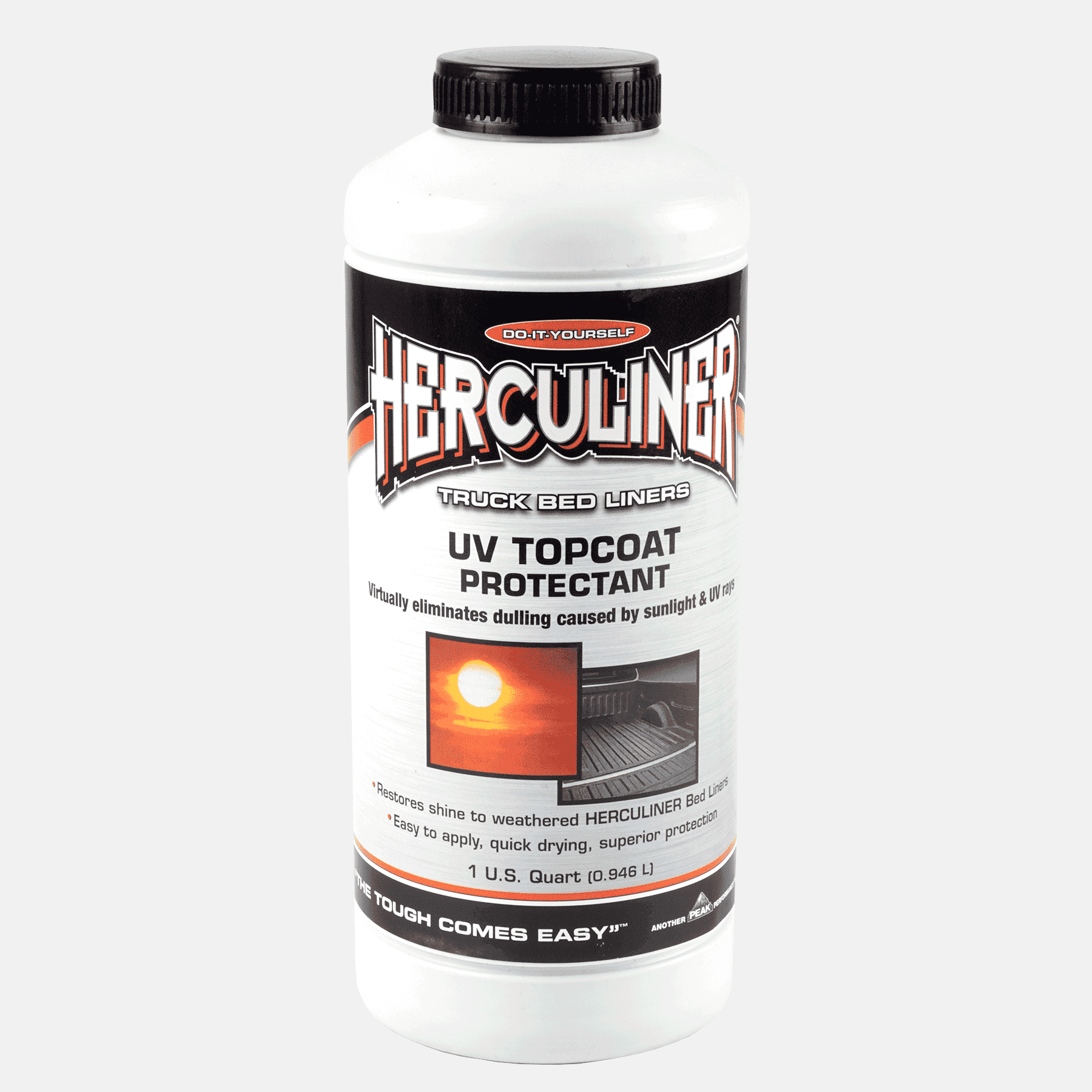 Herculiner 7m2 UV Schutz Beschichtung für schwarzen Herculiner Topcoat