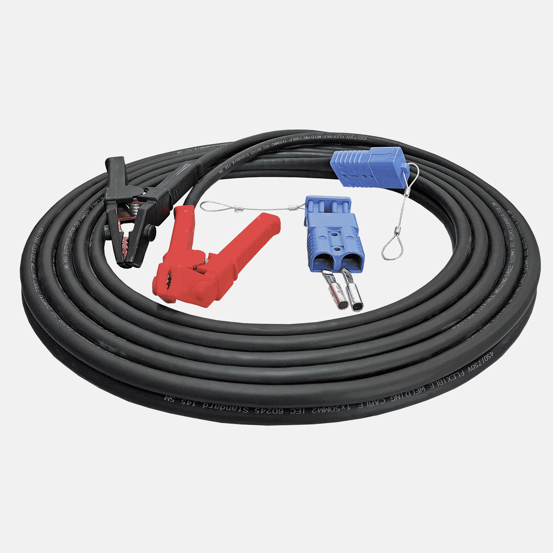 Winch cable set 7m different cross sections