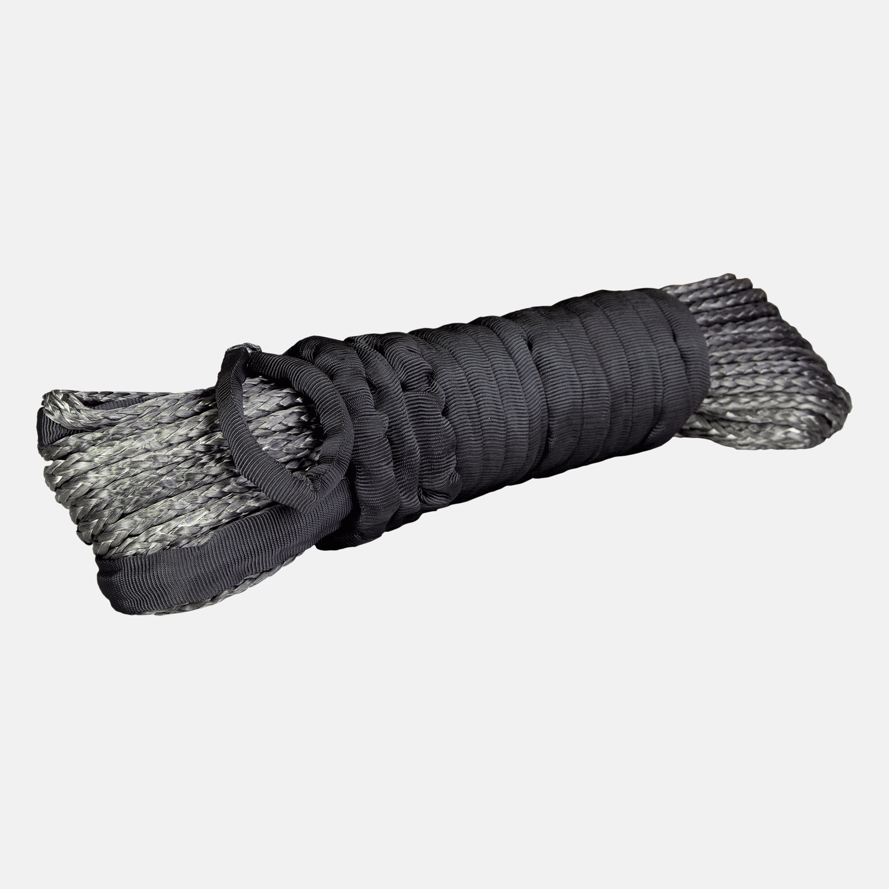 Kunststof touw met lus voor lieren 8 mm 5.500 kg