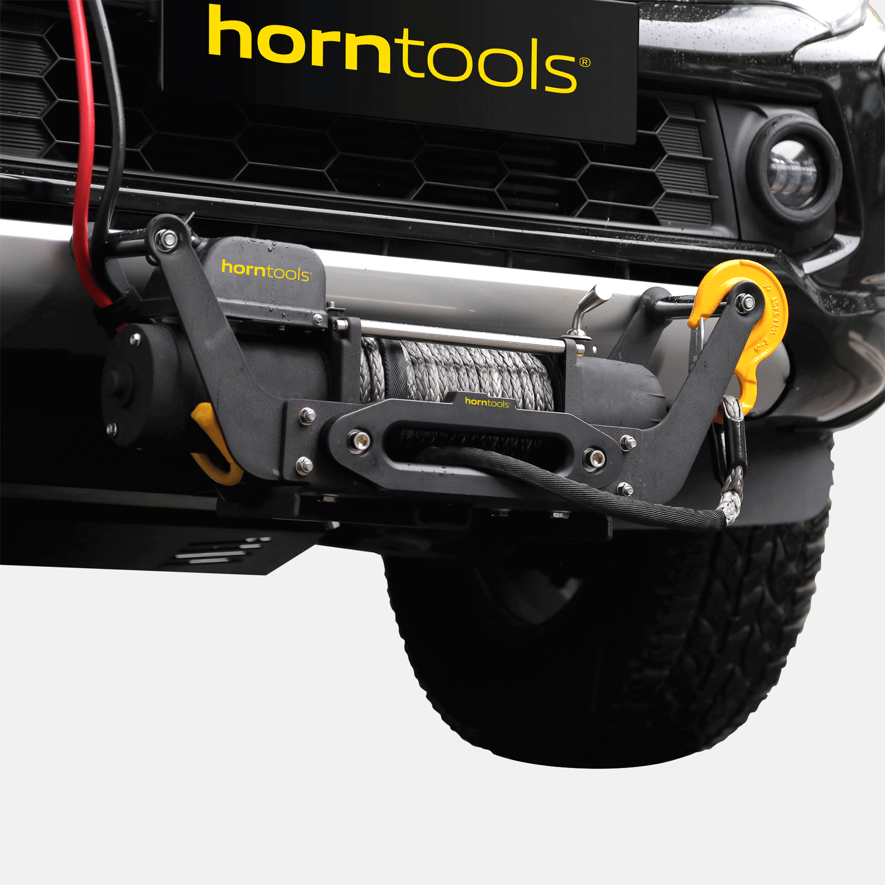 Alpha Mobil winch system for Isuzu D-Max 2012 to 2018 4.3 tons