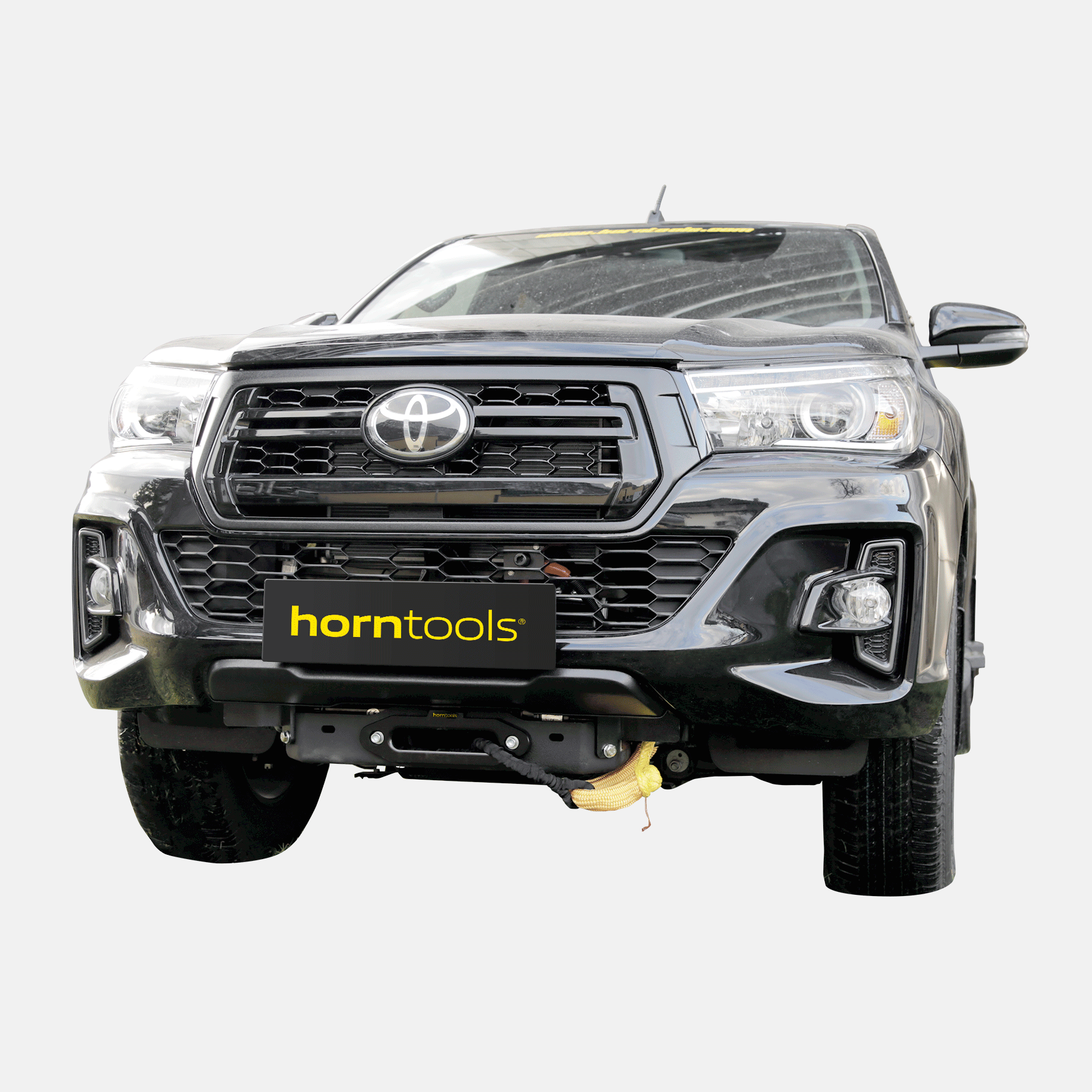 Winch mounting system for Toyota Hilux Revo from 2016
