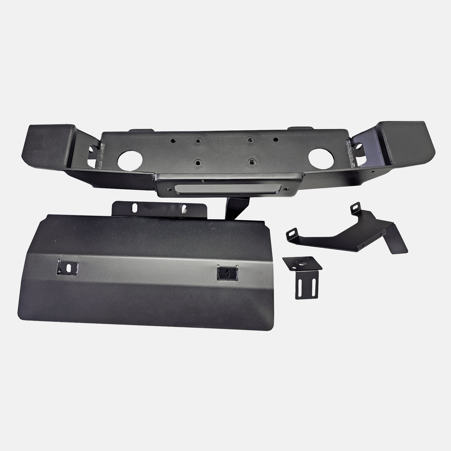 Winch plate for mounting system for Isuzu D-Max from 07/2012 - 05/2017 accessories