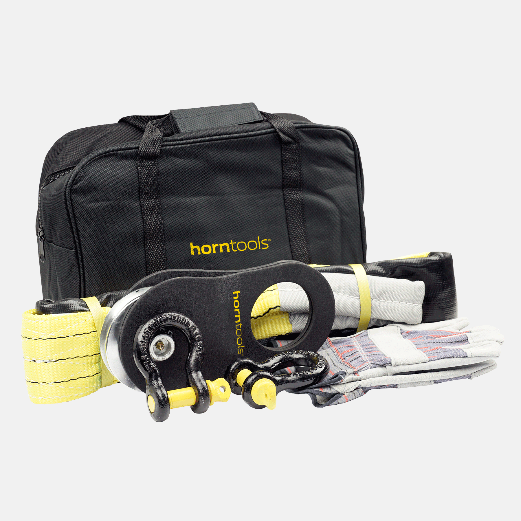 Recovery Kit XL with snatch block including accessories 