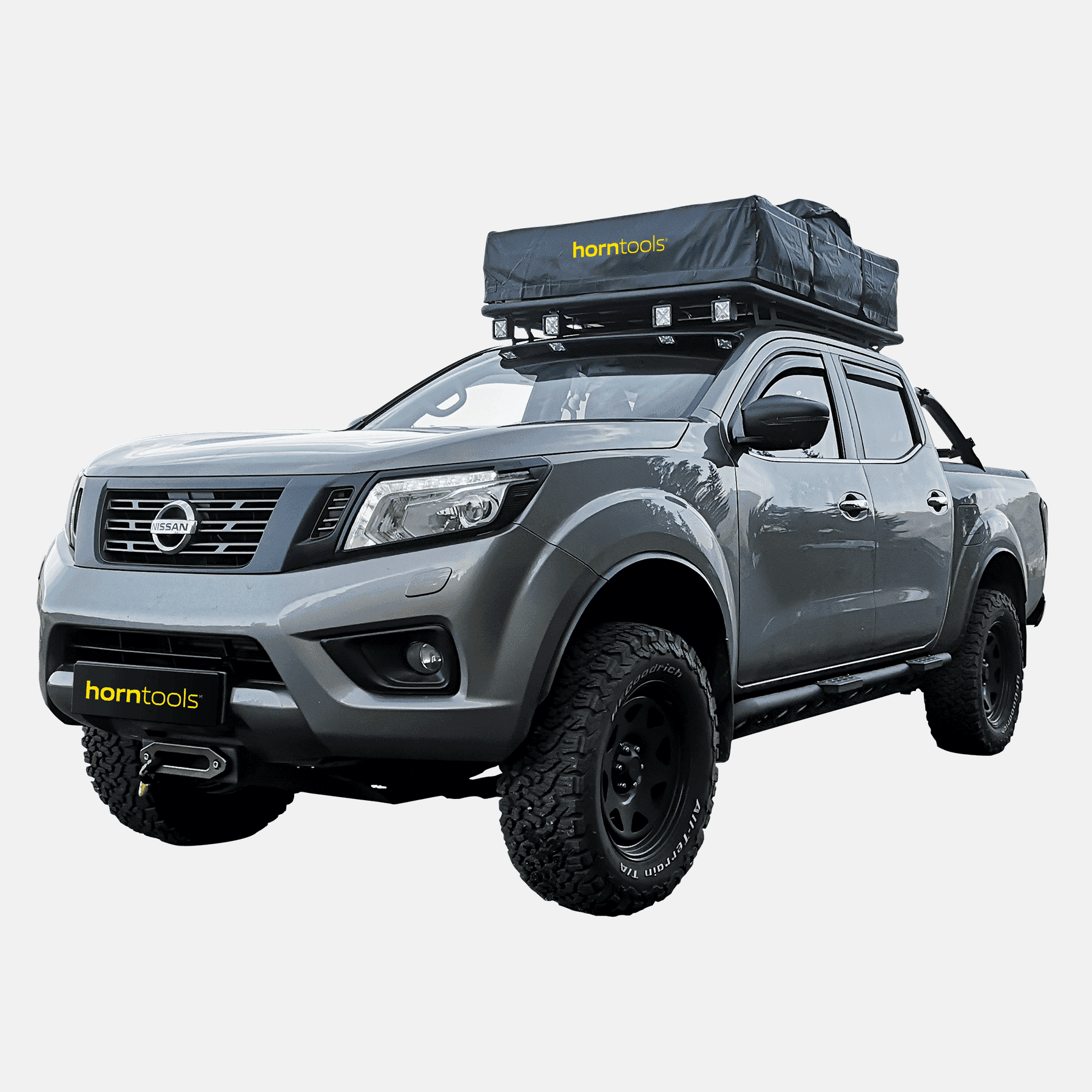 Rockslider LAPIS aluminium NP300 voor Nissan Navara vanaf 2016