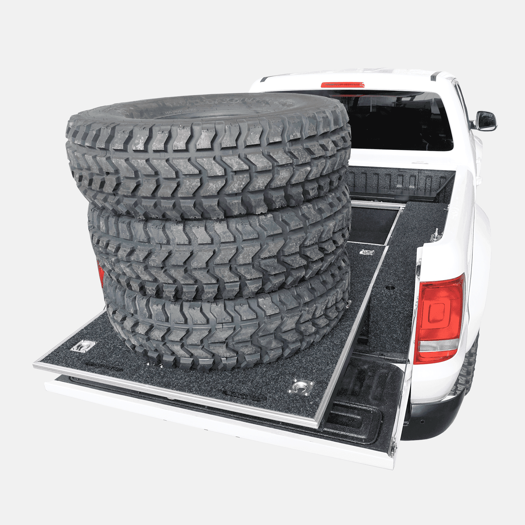 PickUp Schublade mit Zentral Top Auszug 130 x 100 cm