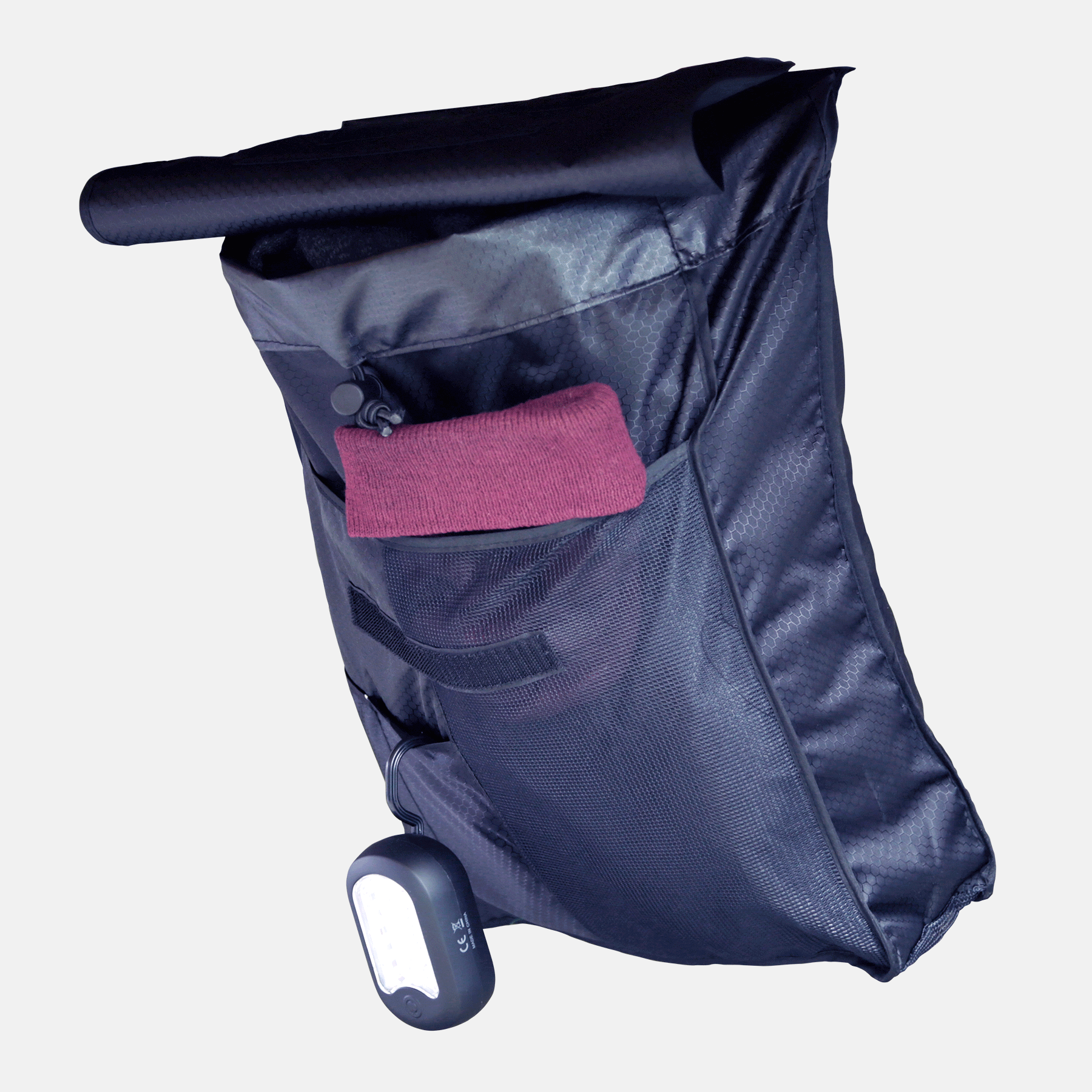 Shoe bag for roof tent 