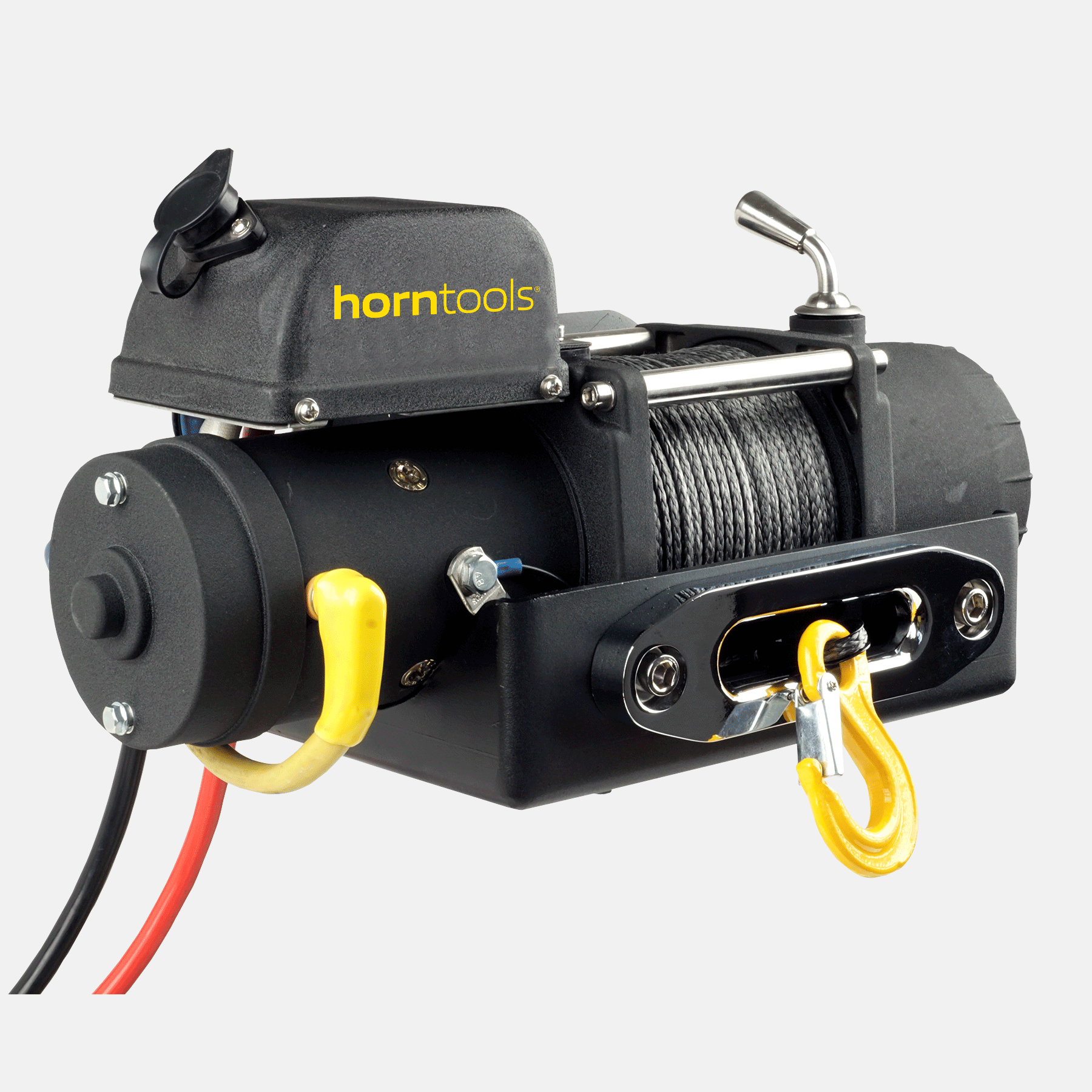 Mobile winch system Super Speed ​​12V with 80m synthetic cable