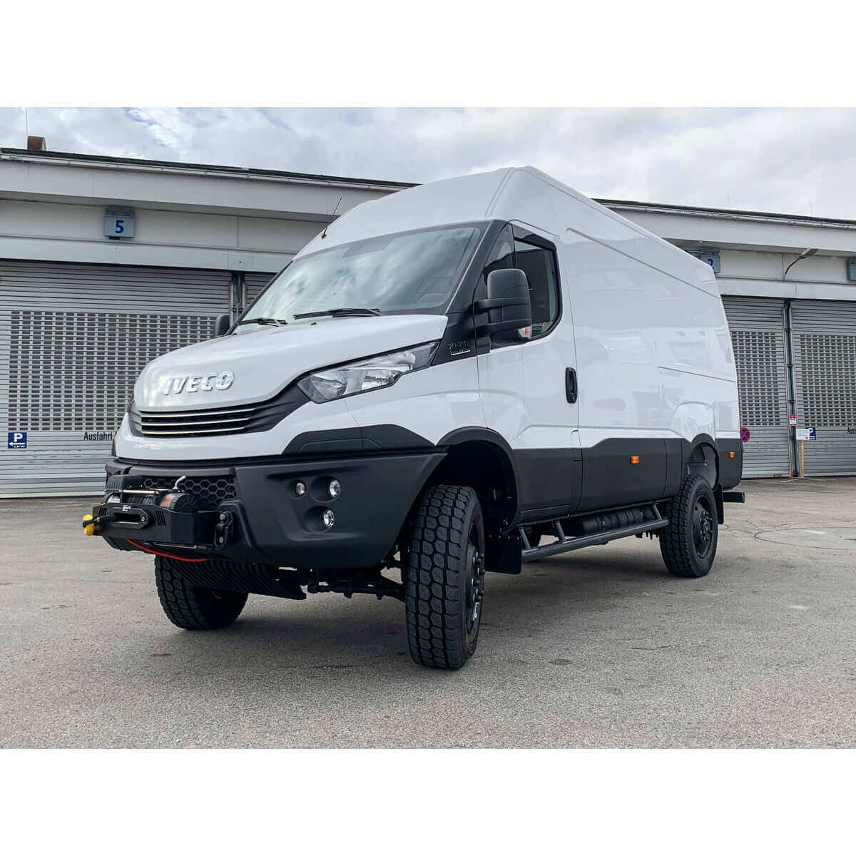 Seilwindensystem Alpha für Iveco Daily 4x4 - 5,4 Tonnen