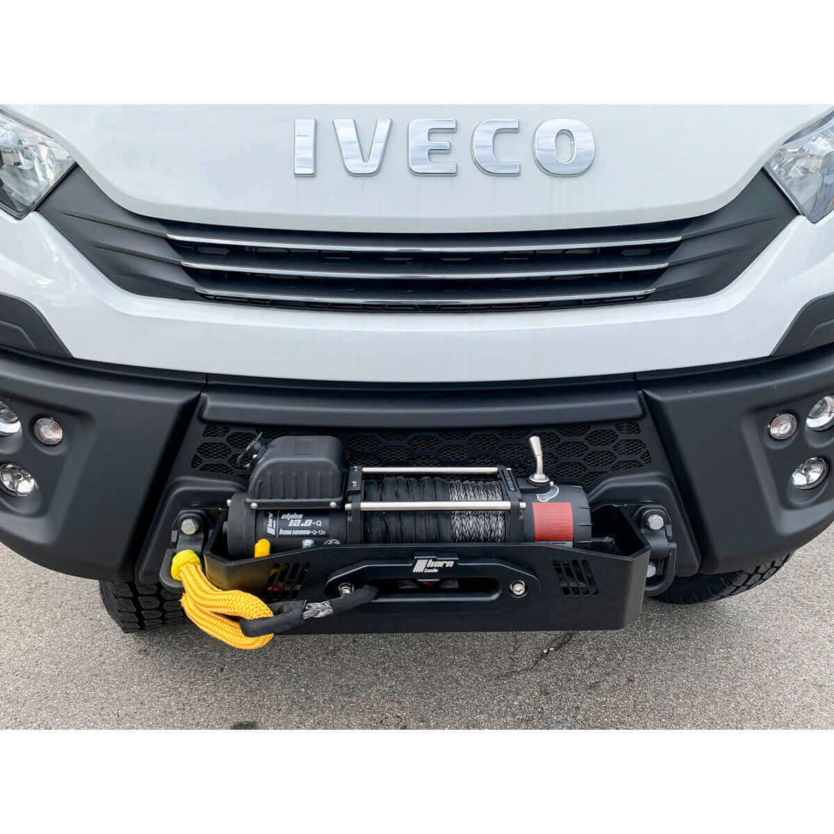 Seilwindensystem Alpha für Iveco Daily 4x4 - 5,4 Tonnen