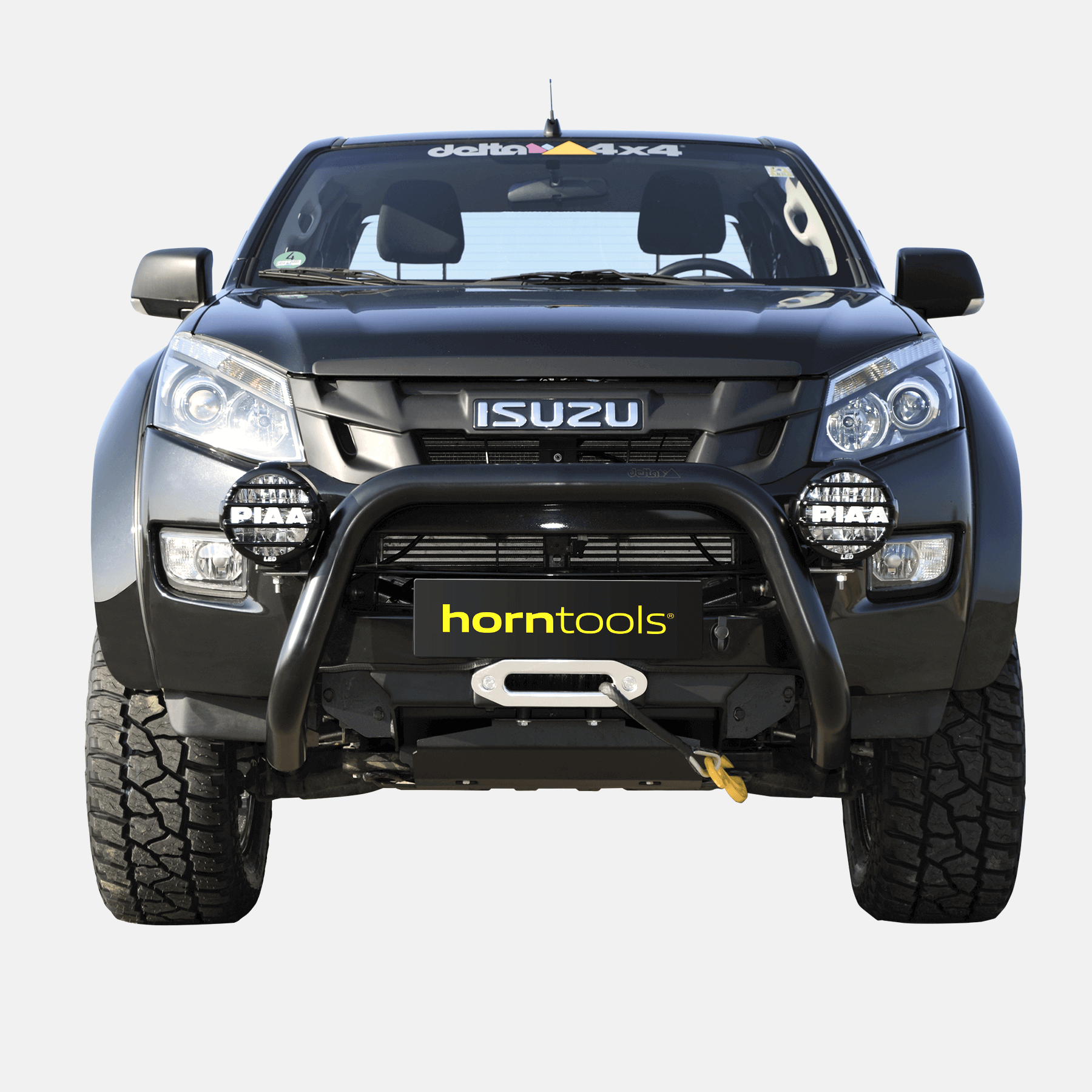 Winch system Alpha for Isuzu D-Max year 2007 to 2017 - 4.3 tons