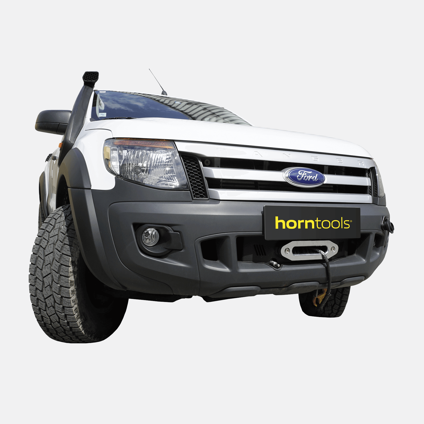 Alpha winch system for Ford Ranger T6 4.3 tons built between 2012 and 2015