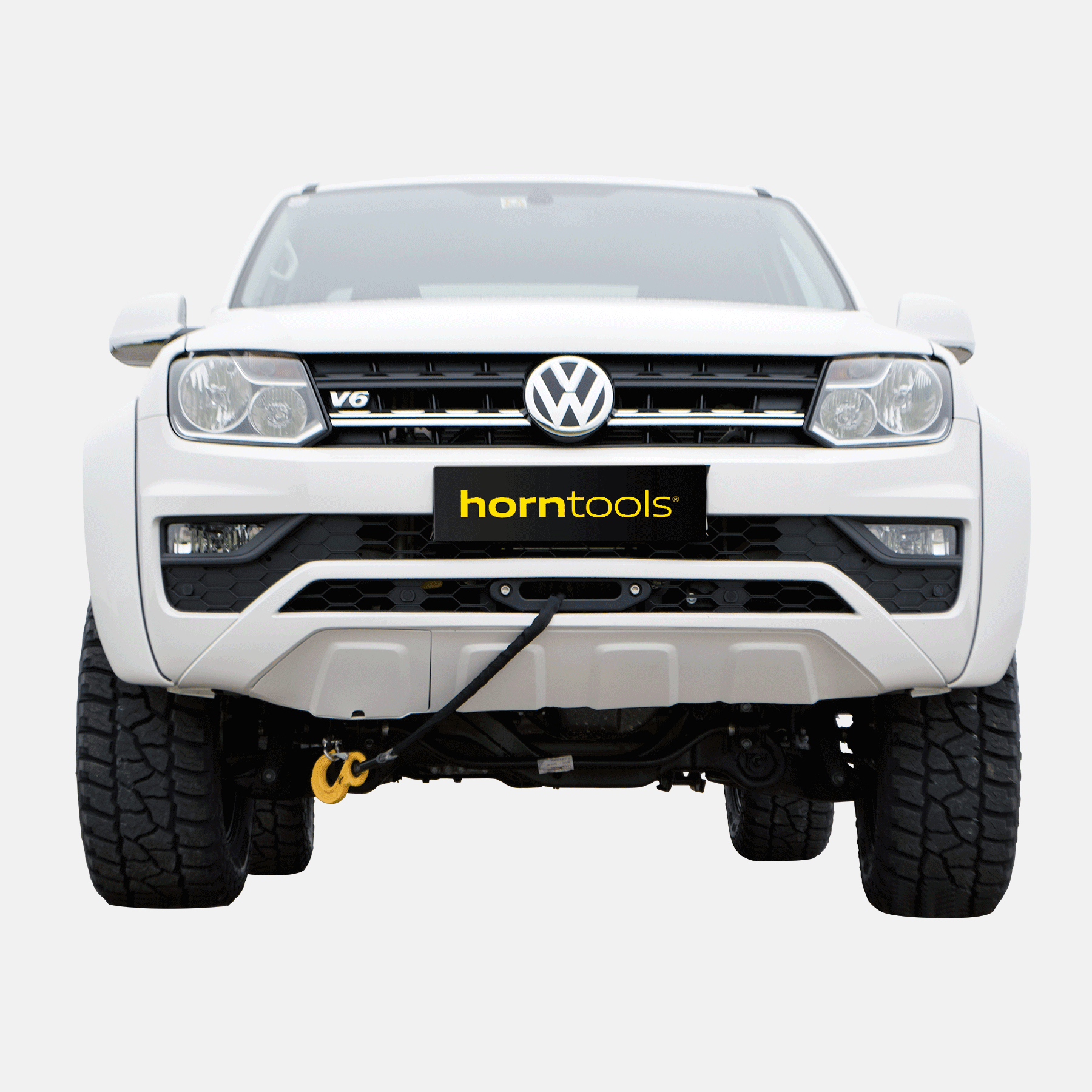 Winch system Alpha 4.3 tons for Volkswagen® Amarok from 2010 to 2020