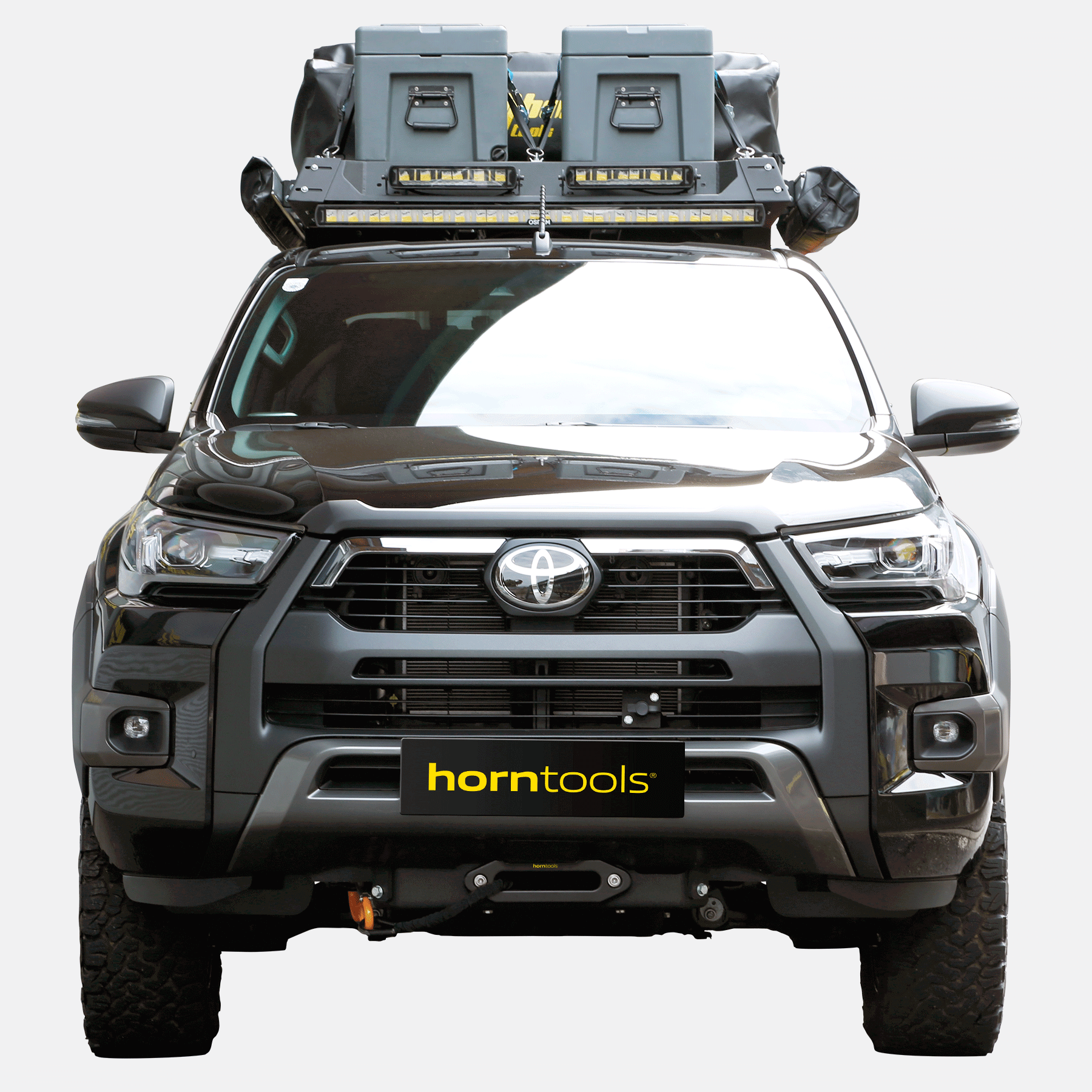 Kabelliersysteem Alpha 4,3 ton voor Toyota Hilux Revo vanaf 2016